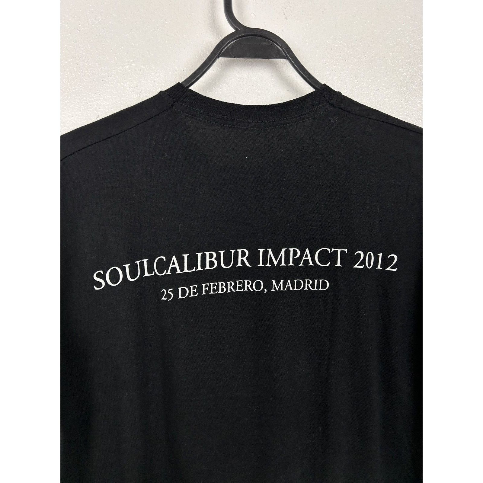 The Game Vintage Soulcalibur V Impact 2012 Tournament T-Shirt Black Size US L / EU 52-54 / 3 - 8 Thumbnail