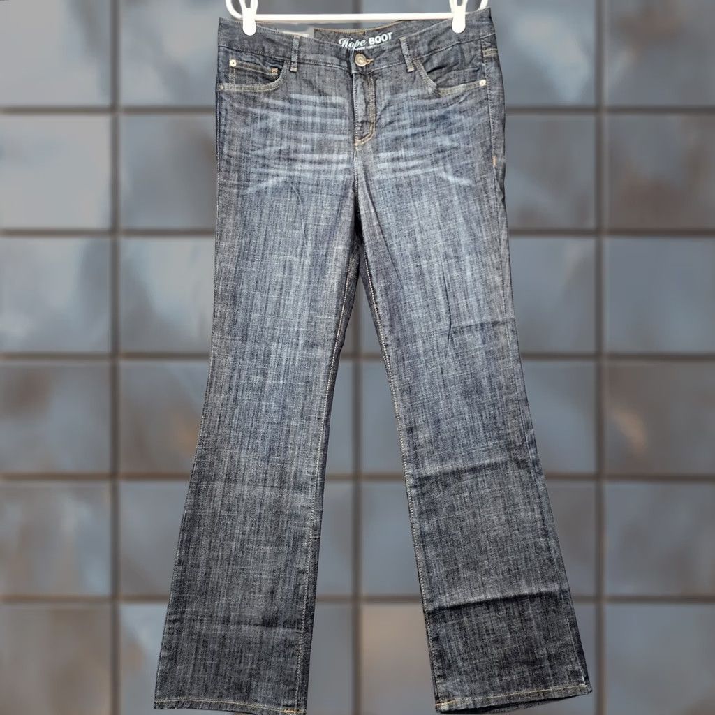 Tommy Hilfiger Tommy Hilfiger Jeans Women 12 Dark Wash Blue Hope Boot Stretch Denim Western NEW Size 34" / US 12 / IT 48 - 1 Thumbnail