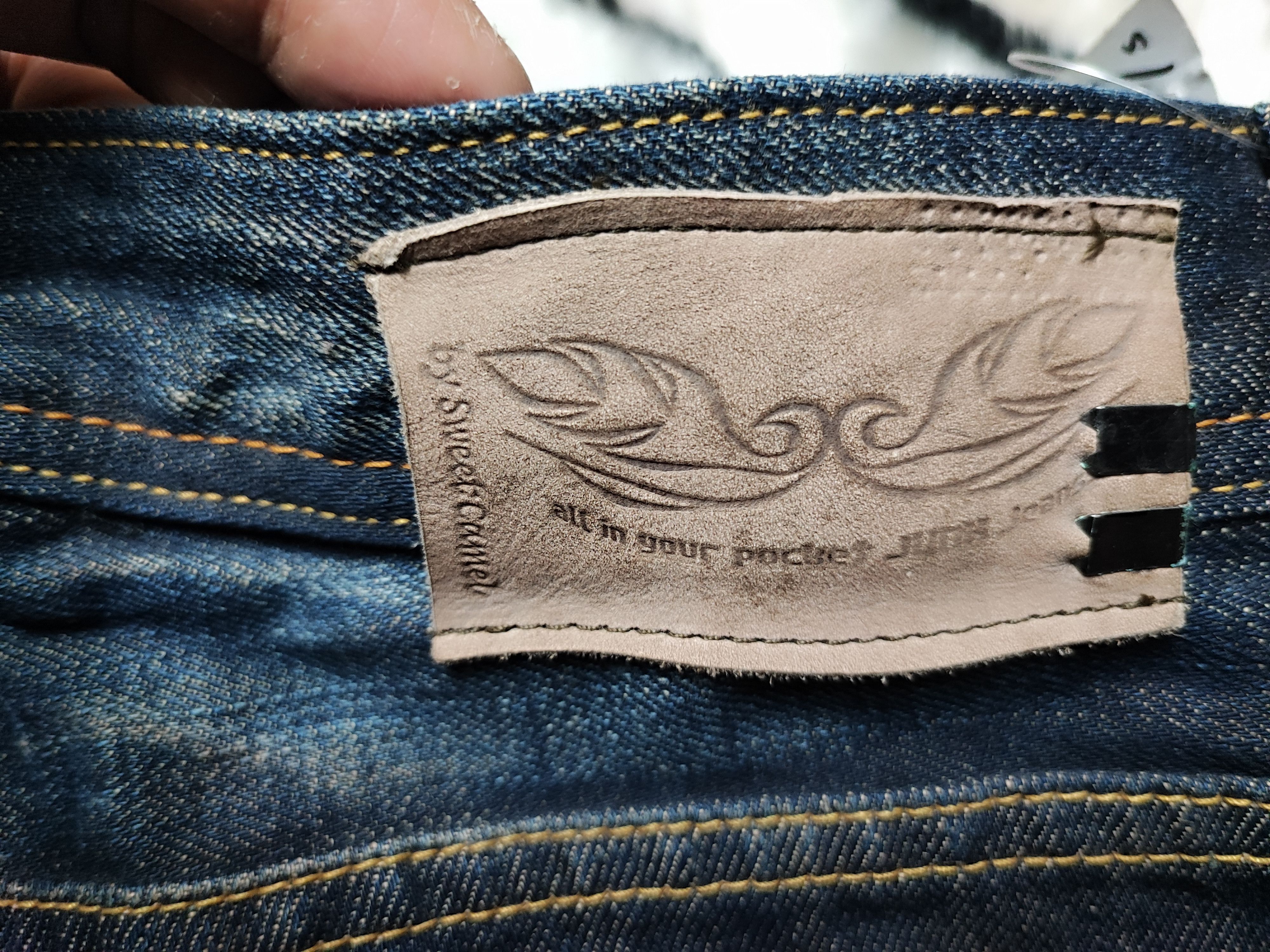 If Six Was Nine × Japanese Brand × Le Grande Bleu (L.G.B.) Flare Bootcut Sweet Camel Rusty Dungarees Deadstock Size US 28 / EU 44 - 18 Thumbnail