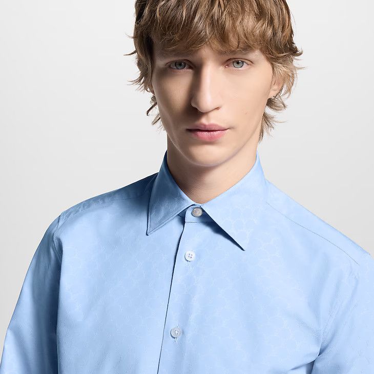 Louis Vuitton Classic Shirt - 38 M Size 38R - 3 Thumbnail