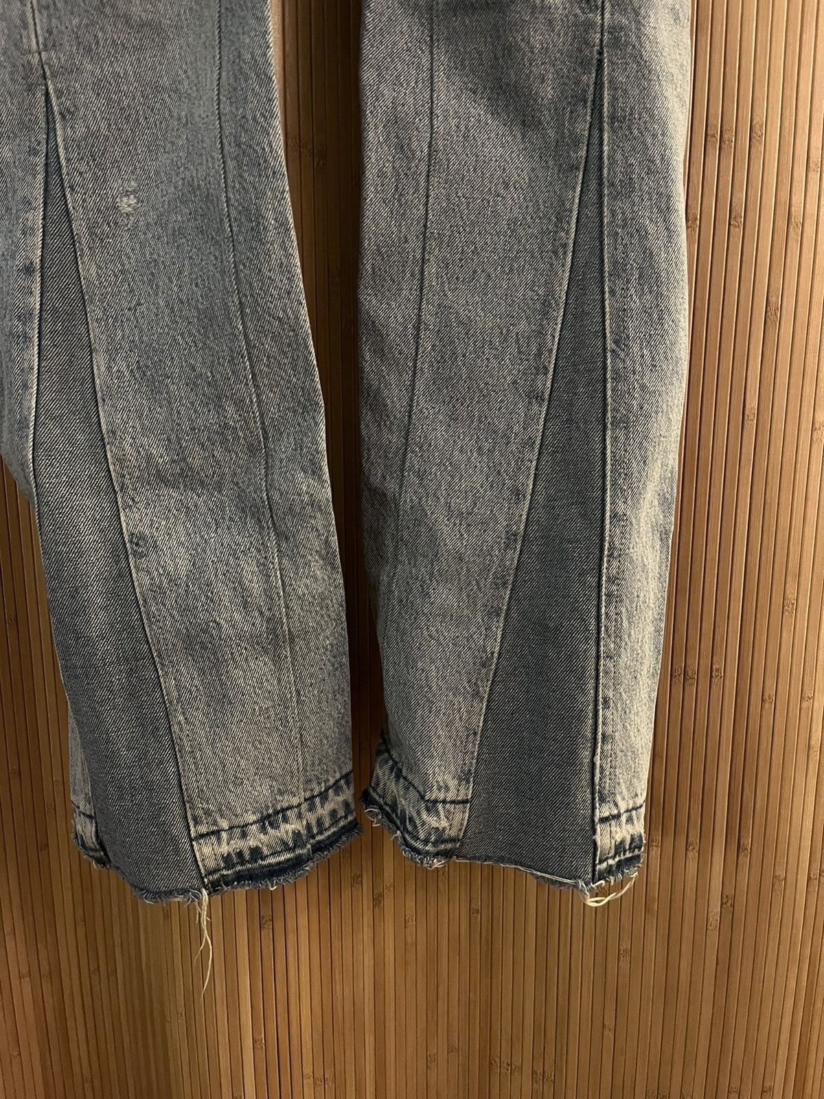 Vintage Kraftwork rework vintage levis flared denim Size US 32 / EU 48 - 5 Thumbnail