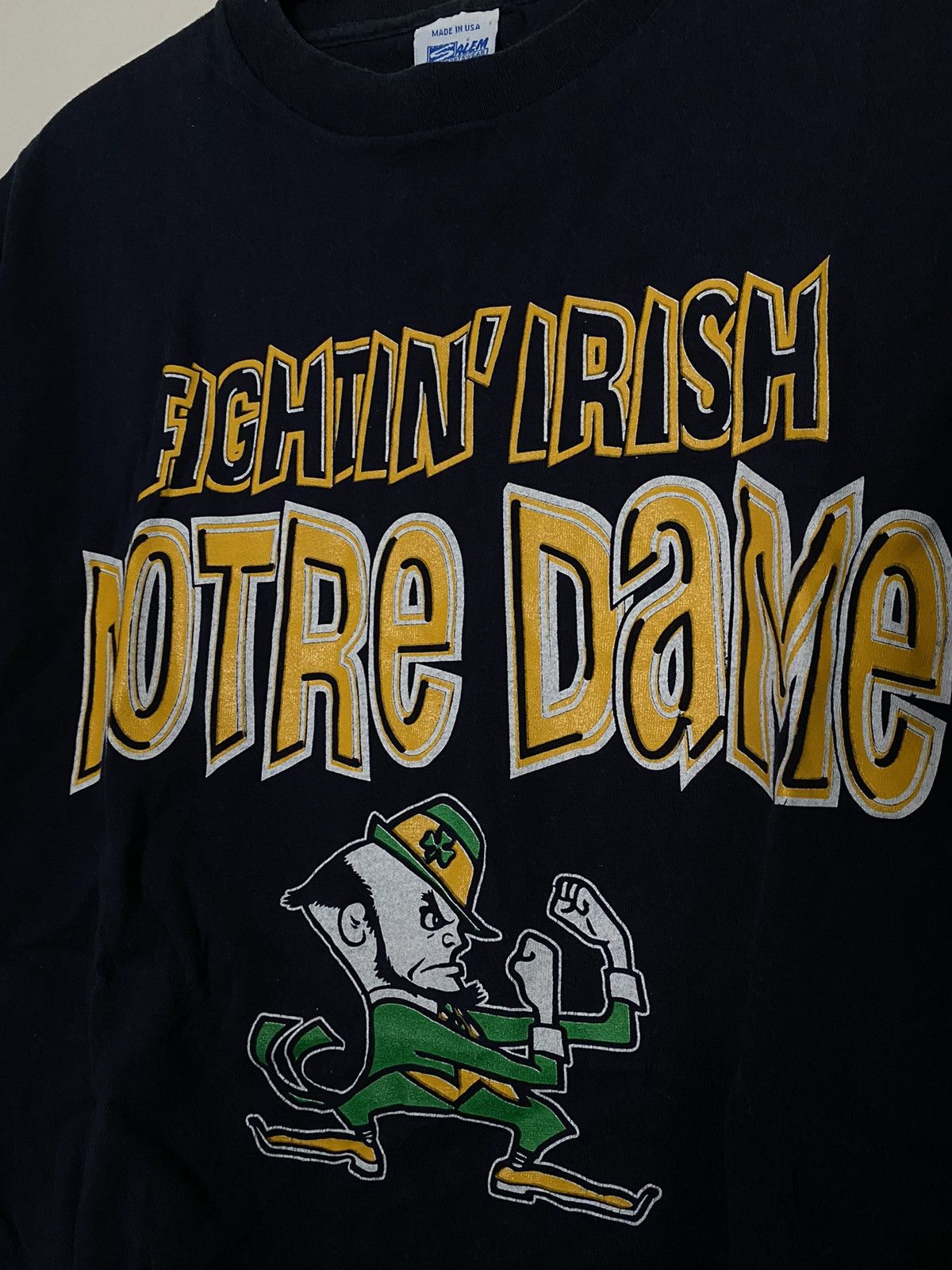 Vintage Notre Dame Tee Size US L / EU 52-54 / 3 - 2 Thumbnail