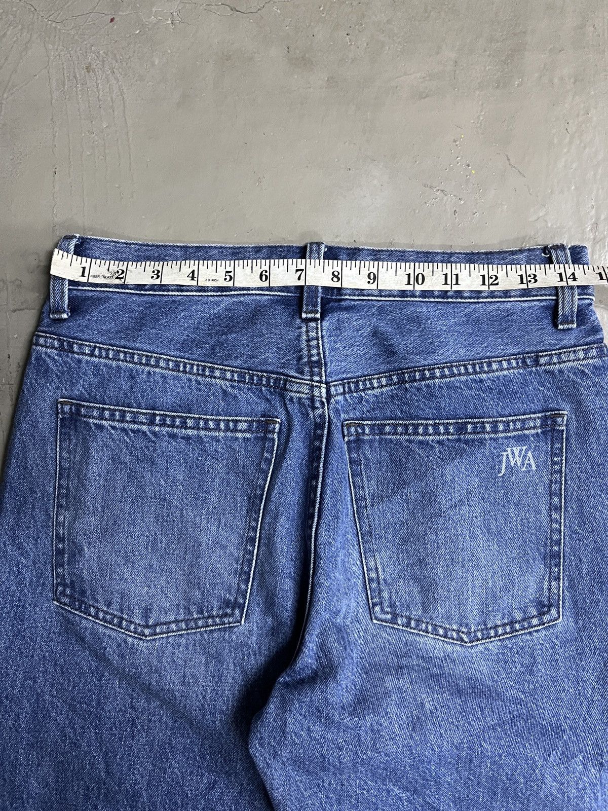 JW Anderson JW Anderson by Uniqlo Straight Loose Washed Denim Jeans Size US 29 - 5 Thumbnail