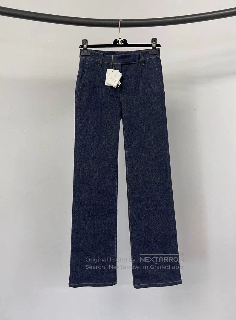 Brunello Cucinelli Brunello Cucinelli Slim fit straight leg jeans Size 25" / US 0 / IT 36 - 1 Thumbnail