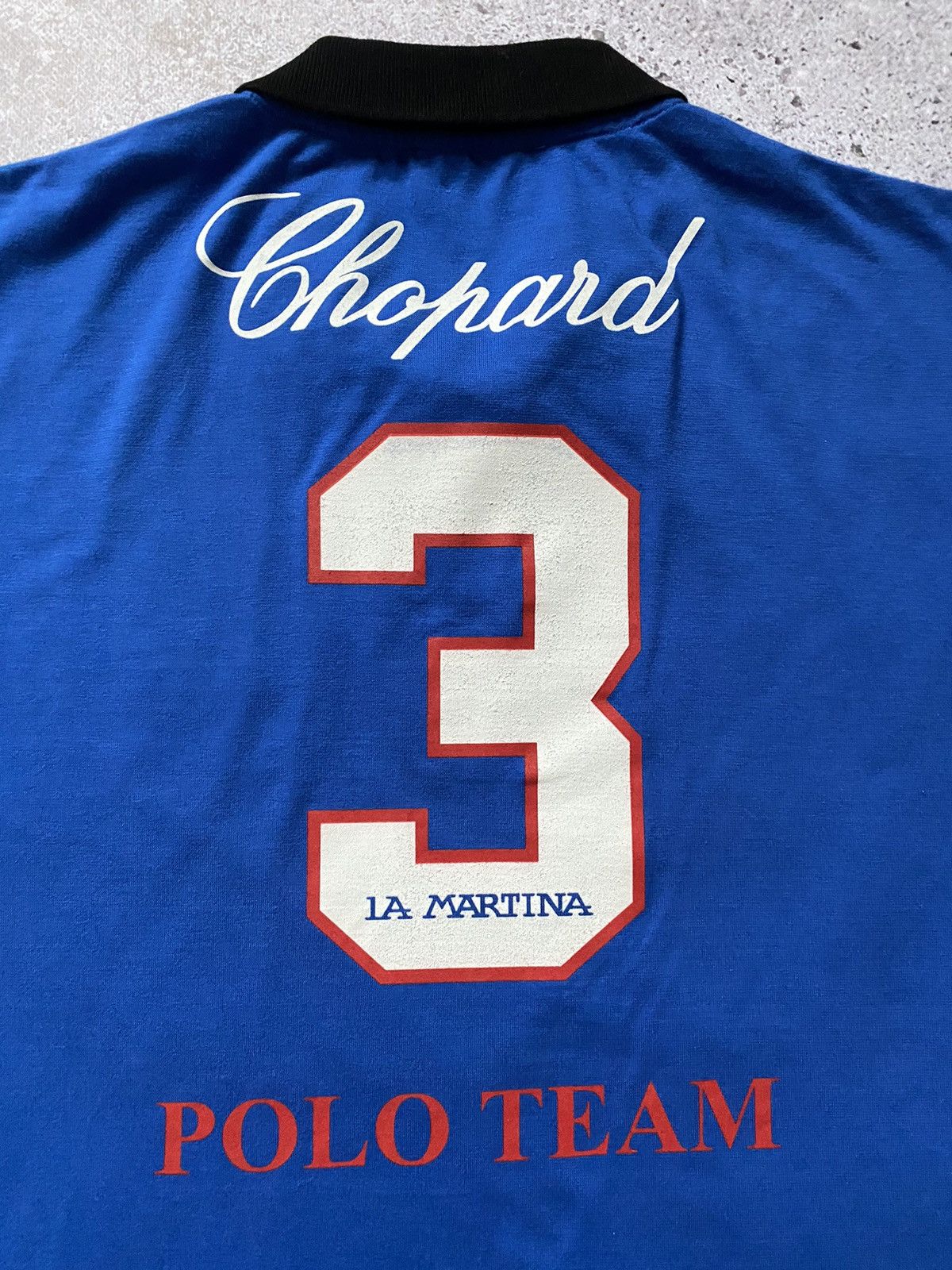 La Martina × Vintage 🇦🇿Vintage La Martina Polo Team T- Shirt World Cup Azerbaijan Size US XXL / EU 58 / 5 - 6 Thumbnail