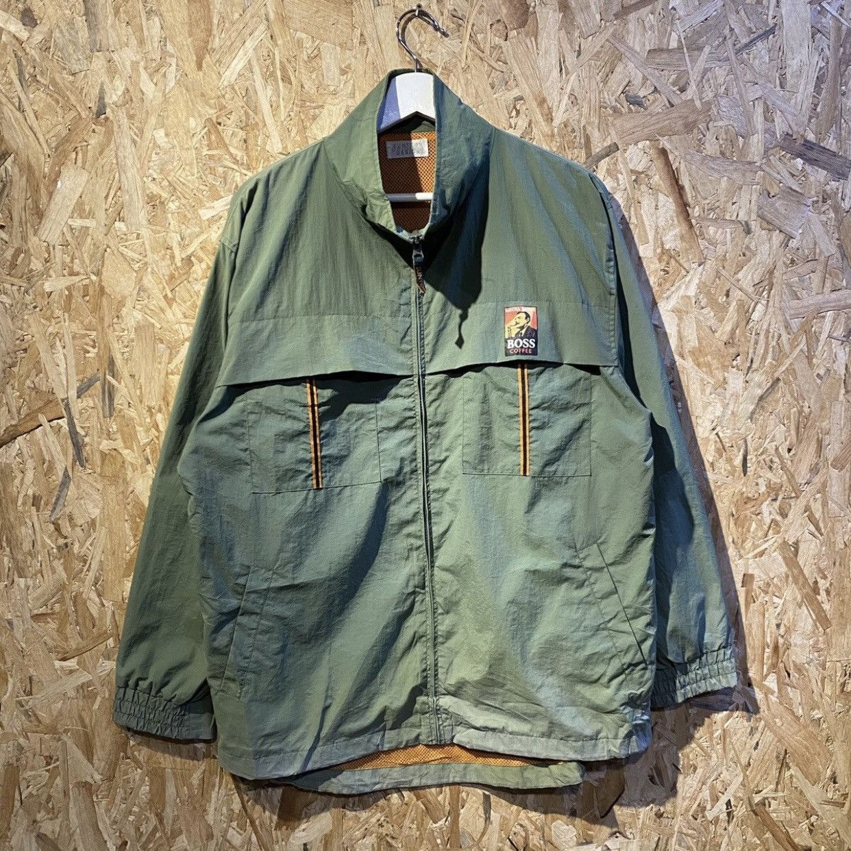 Japanese Brand × Vintage Vintage Suntory Boss Coffee Mocha Brazil Light Jacket Logo Size US XL / EU 56 / 4 - 1 Thumbnail