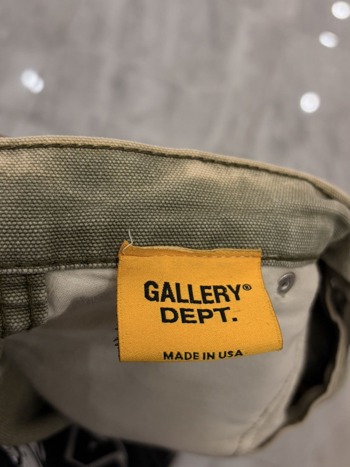 Gallery Dept. Gallery Moss Green Carpenter Jeans Size US 31 - 10 Thumbnail