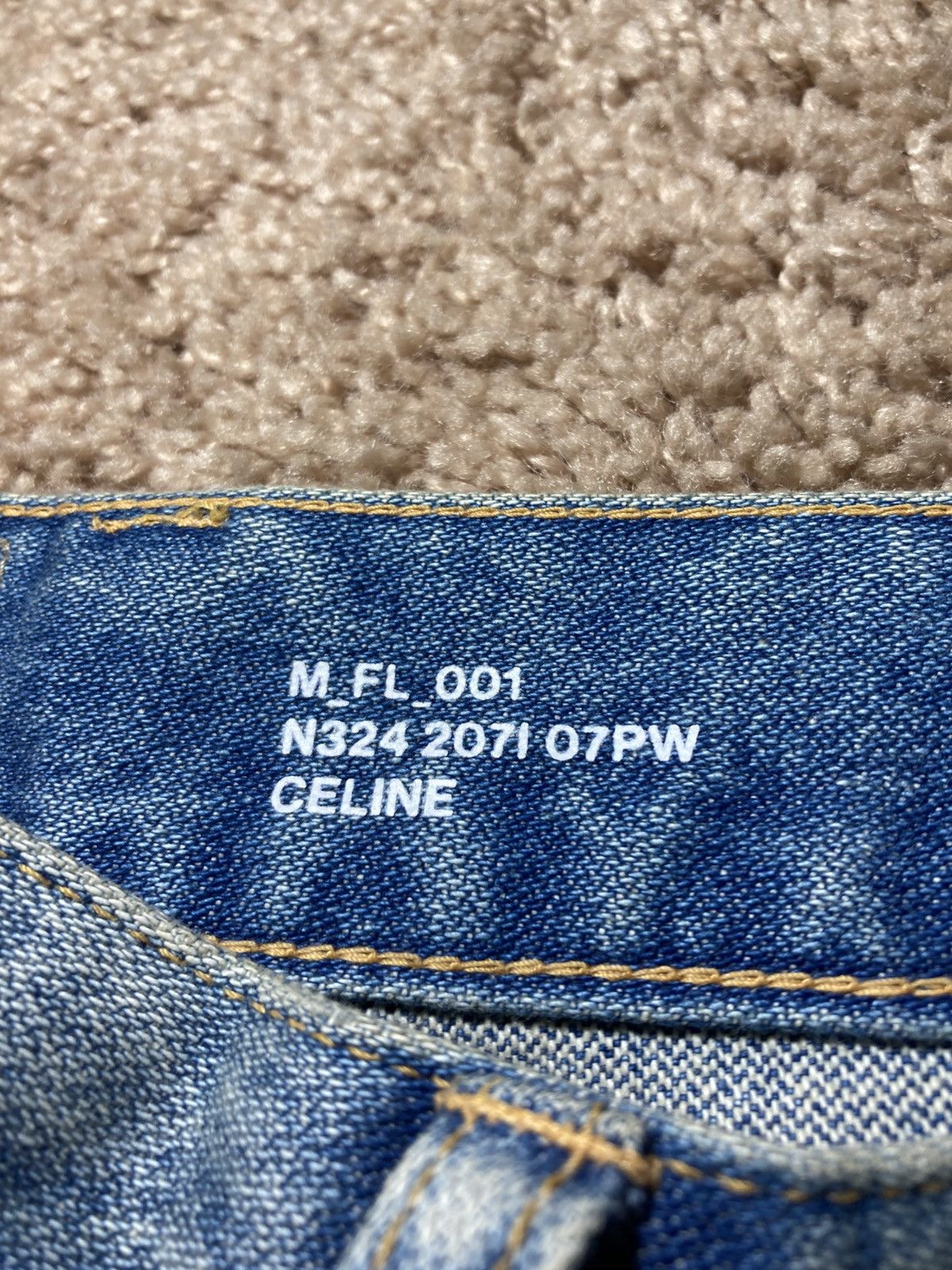 Celine SS20 Celine Serge Flare FL 01 Hedi Peerwash 2020 Jeans 28 Size US 28 / EU 44 - 2 Thumbnail