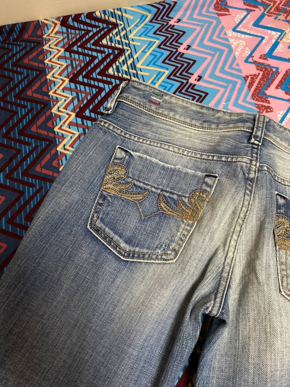 Diesel × Vintage Vintage Y2K Diesel jeans denim faded stretwear style size 28 Size 28" / US 6 / IT 42 - 8 Thumbnail
