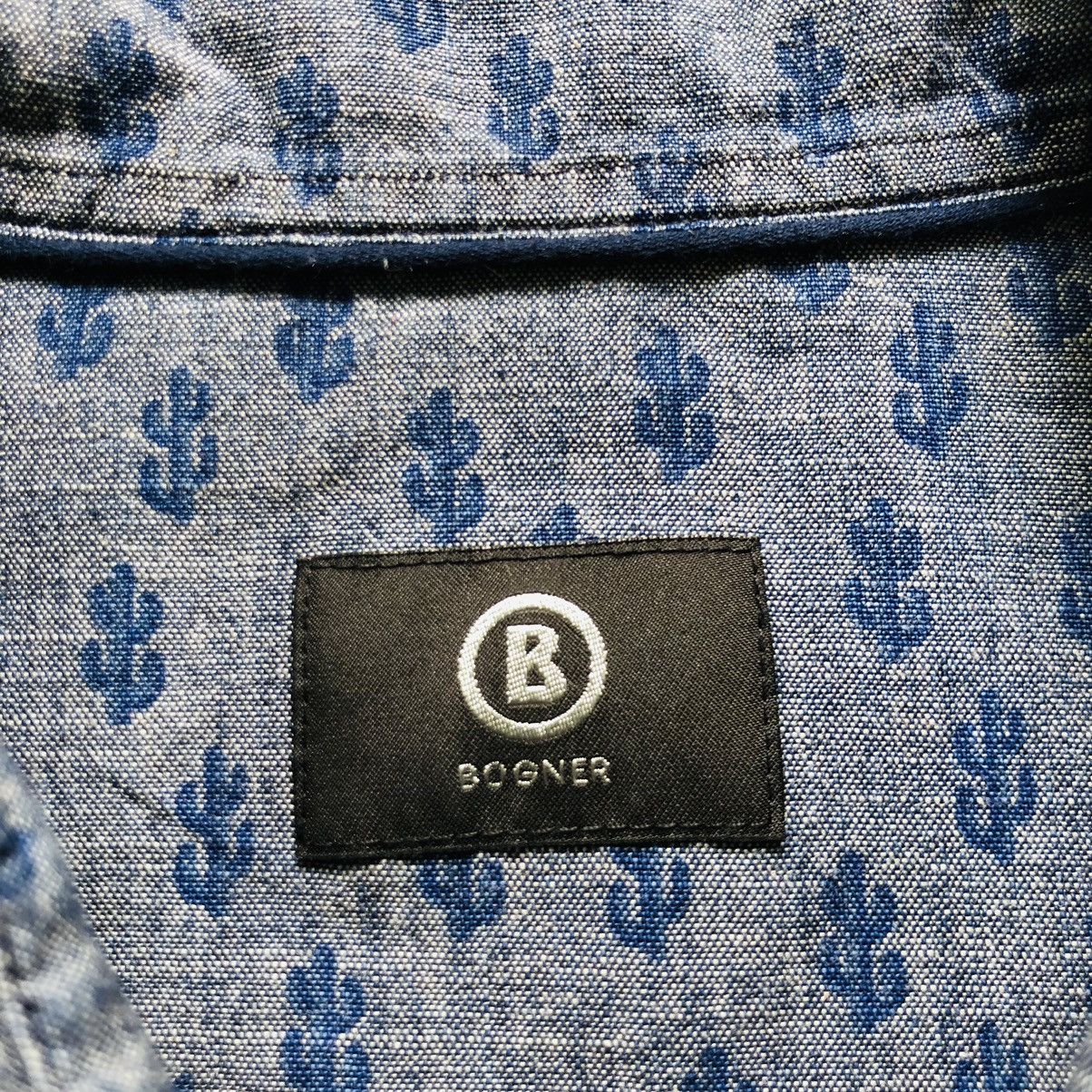 Bogner Vintage Bogner rare shirt monogram Cacti Y2K classic Size US L / EU 52-54 / 3 - 2 Thumbnail
