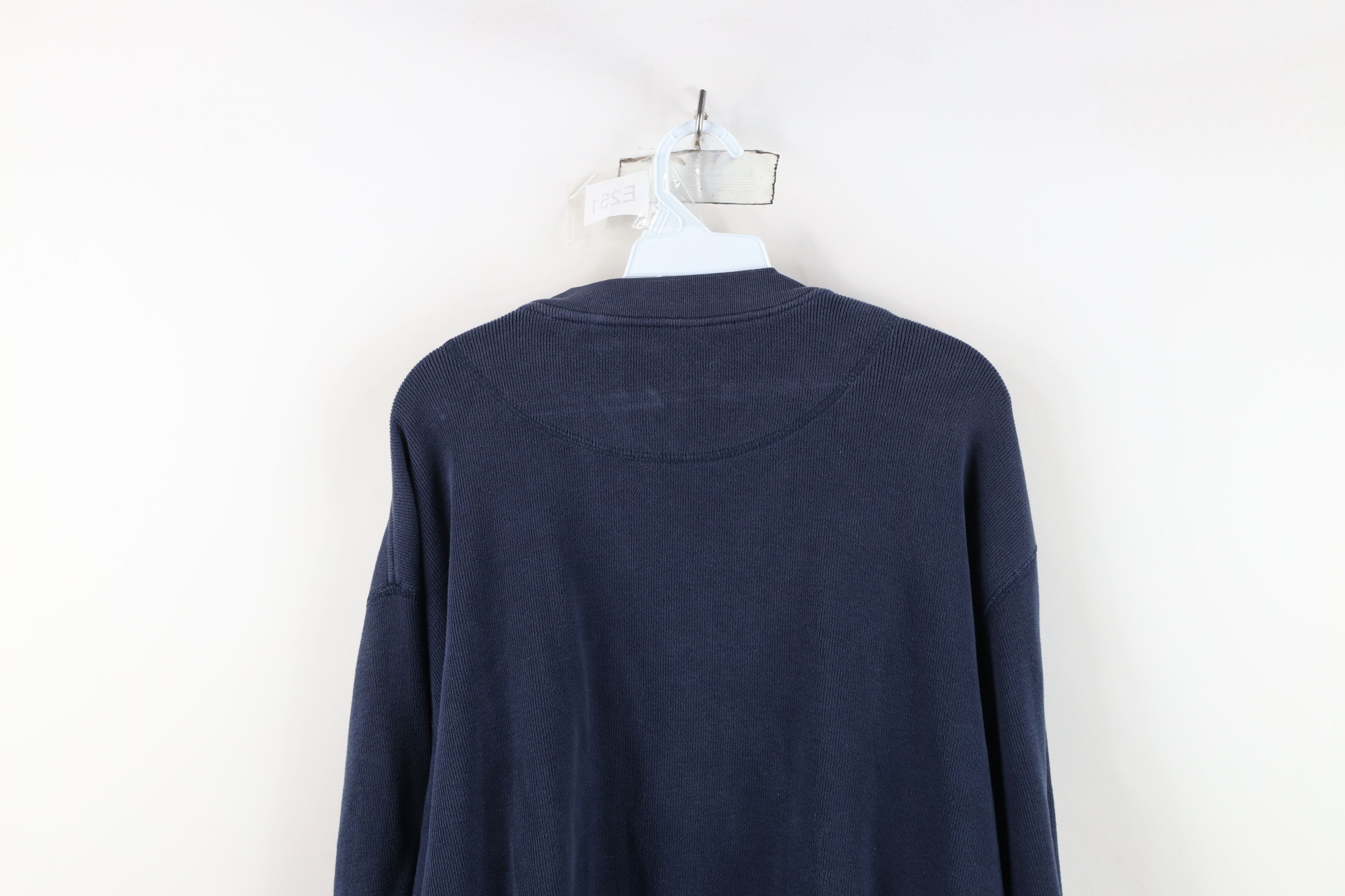 Vintage Vintage 90s Streetwear Cotton Ribbed Knit Crewneck Sweater Size US XL / EU 56 / 4 - 11 Thumbnail