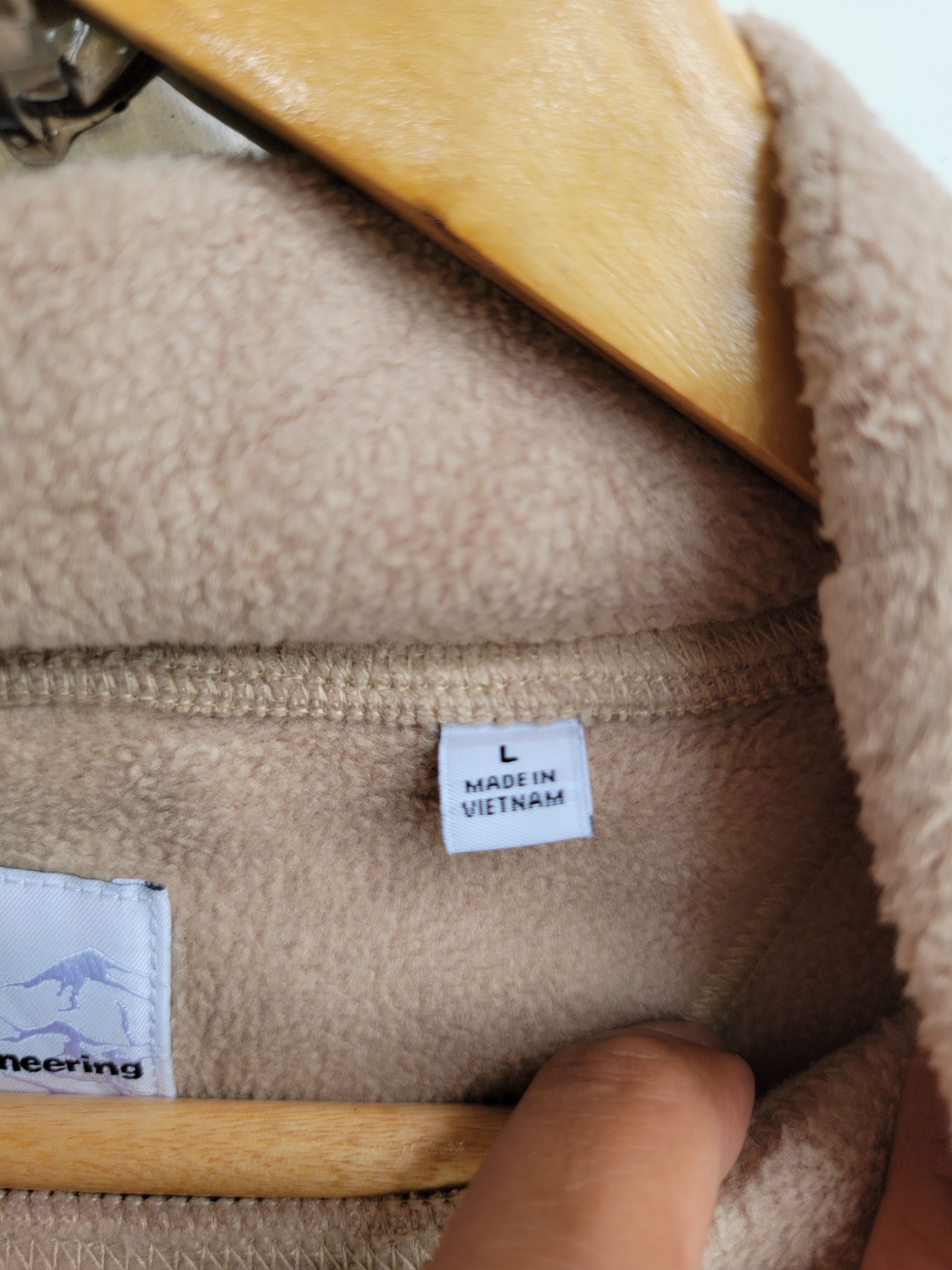 White Mountaineering Fleece Jacket