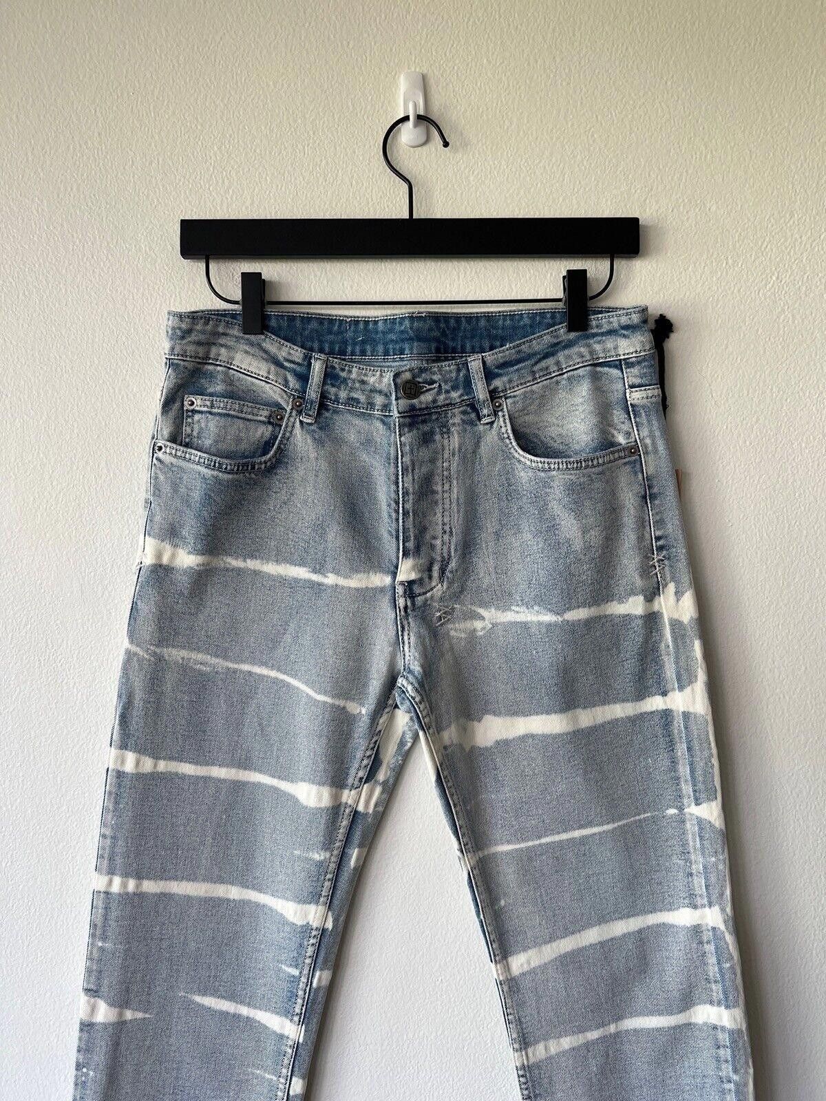 Ksubi new Ksubi mens denim jean hazlow 32 blue stripe elekrik Size US 32 / EU 48 - 2 Thumbnail