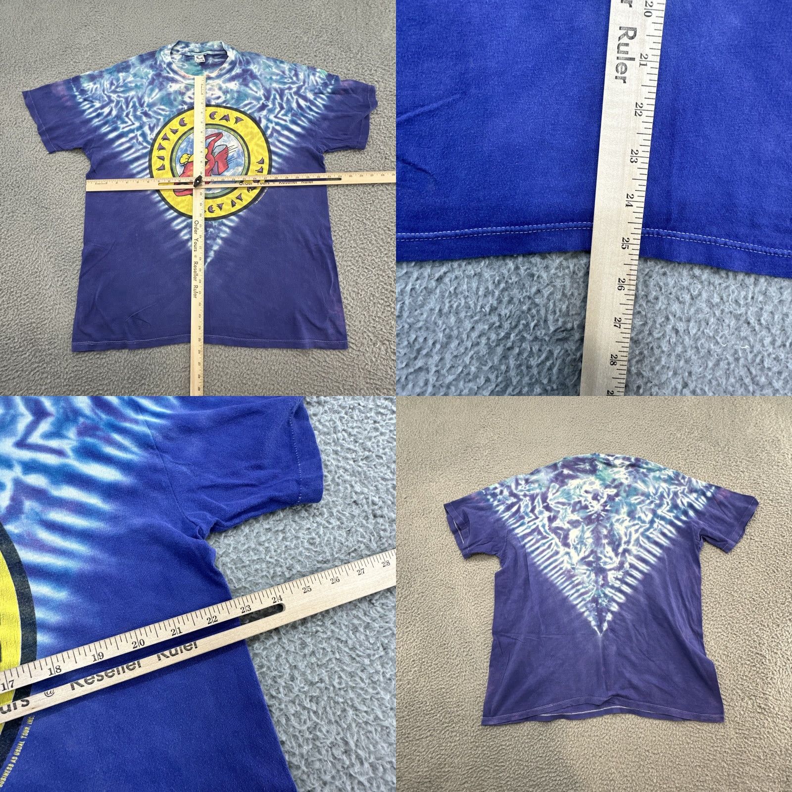 Vintage VINTAGE Little Feat T-Shirt Band Tour 1988 XL White Stedman USA Screen Stars Shirt Mens Size US XL / EU 56 / 4 - 8 Thumbnail