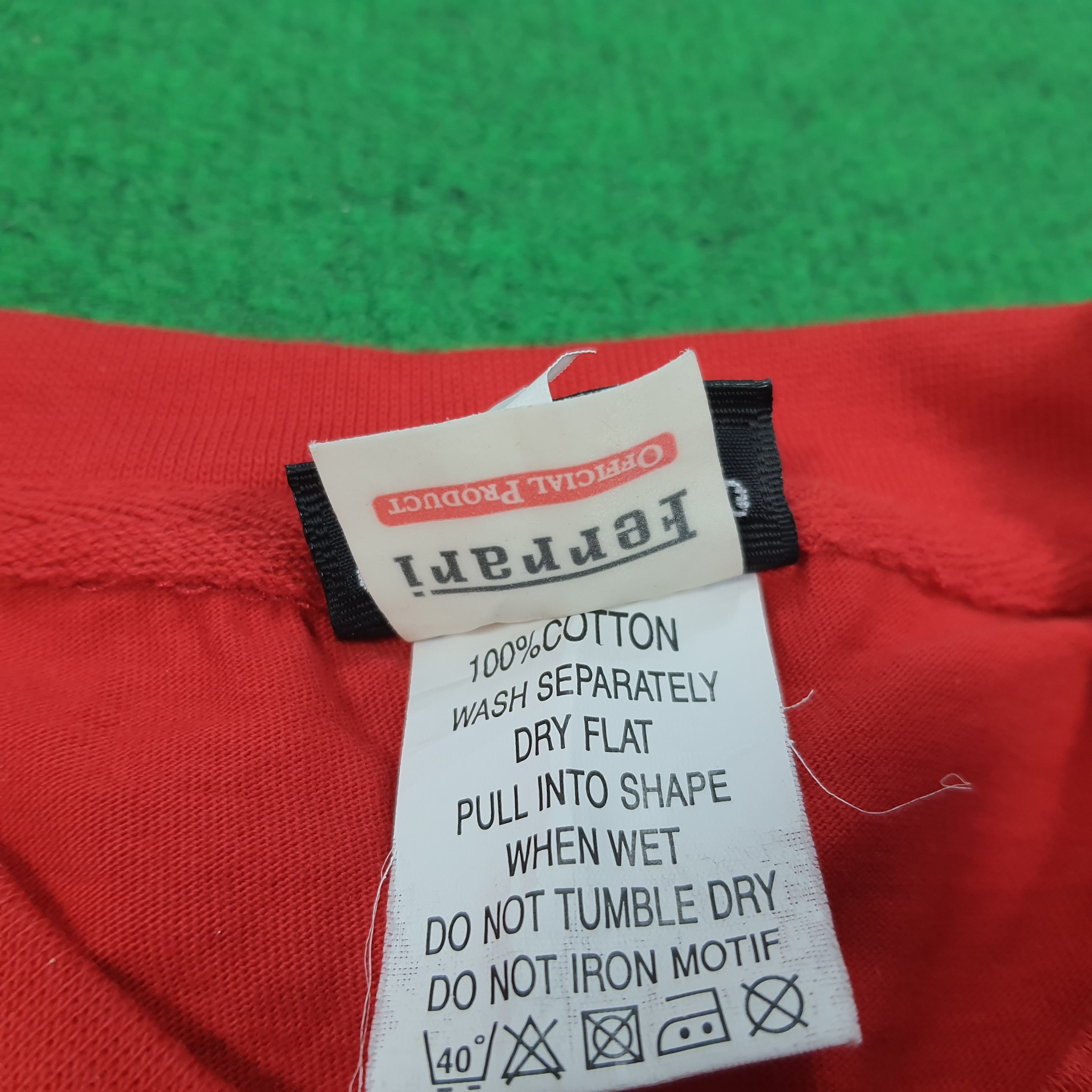 Ferrari × Vintage Vintage F1 Ferrari Racing Motorsports Formula 1 Tshirt Size US L / EU 52-54 / 3 - 6 Thumbnail