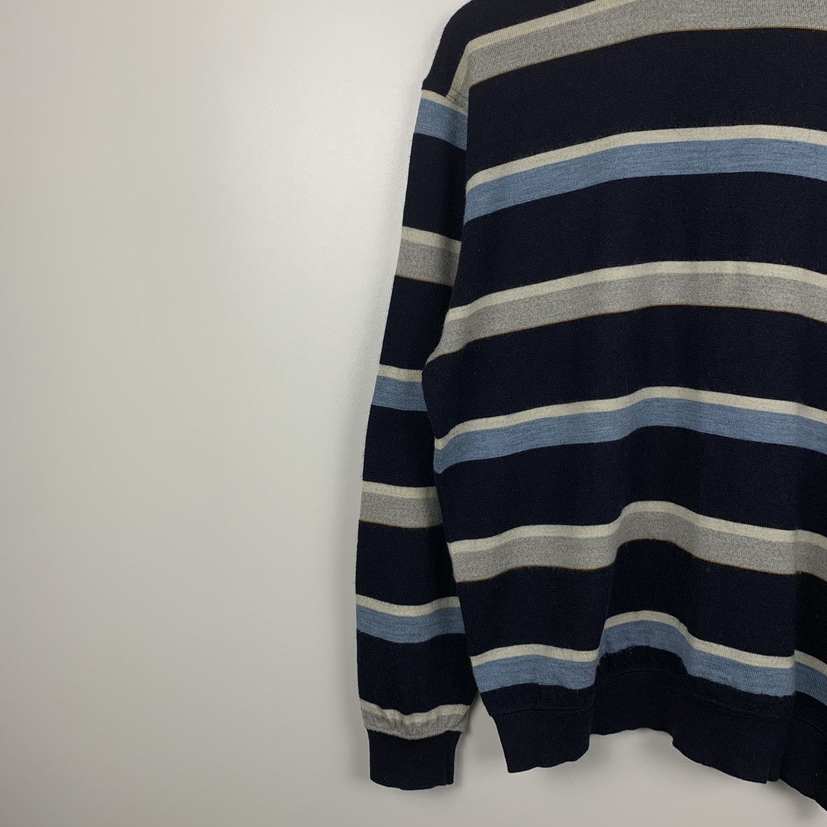 Paul & Shark Vintage Paul & Shark Striped Wool Sweater Men’s Size L Size US L / EU 52-54 / 3 - 16 Thumbnail
