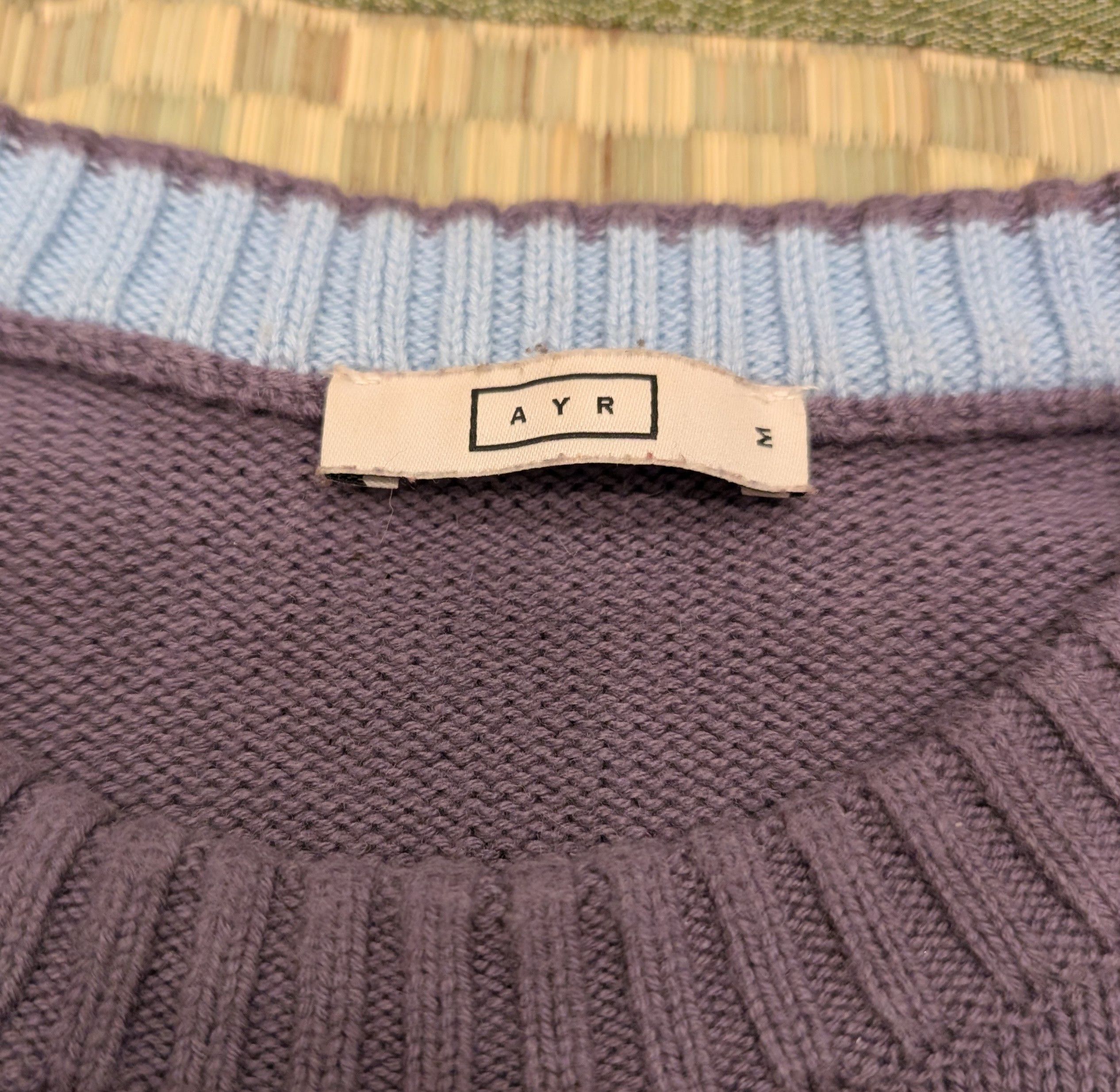 AYR AYR The Yachty Colorblock Merino Wool Blend Knit Sweater Size US M / EU 48-50 / 2 - 3 Thumbnail