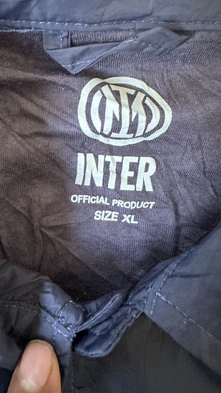 Vintage INTER MILAN FC COACH JACKET Size US XL / EU 56 / 4 - 6 Thumbnail