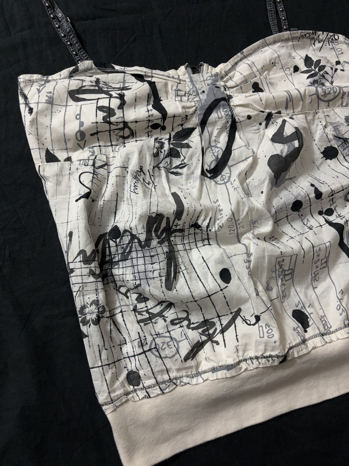 Japanese Brand × Vintage VINTAGE PRINTED BALOON TANK TOP 00s Size M / US 6-8 / IT 42-44 - 3 Thumbnail