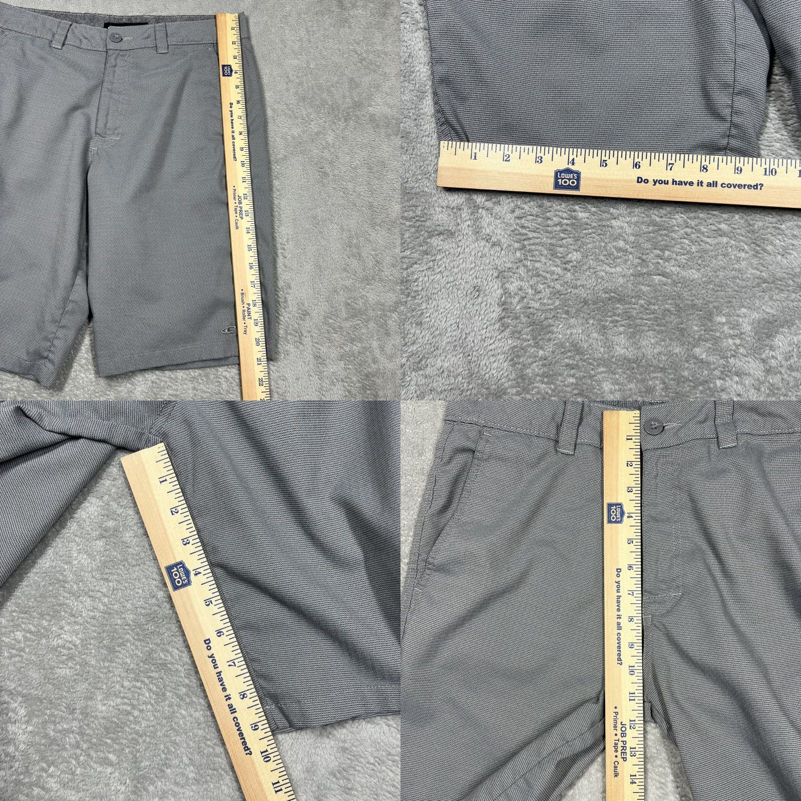 O'Neill O'Neill Chino Shorts Mens 30 Gray Relaxed 9” Inseam Cotton Woven Casual Flat Front Modern Classic Boys? Size US 30 / EU 46 - 9 Thumbnail