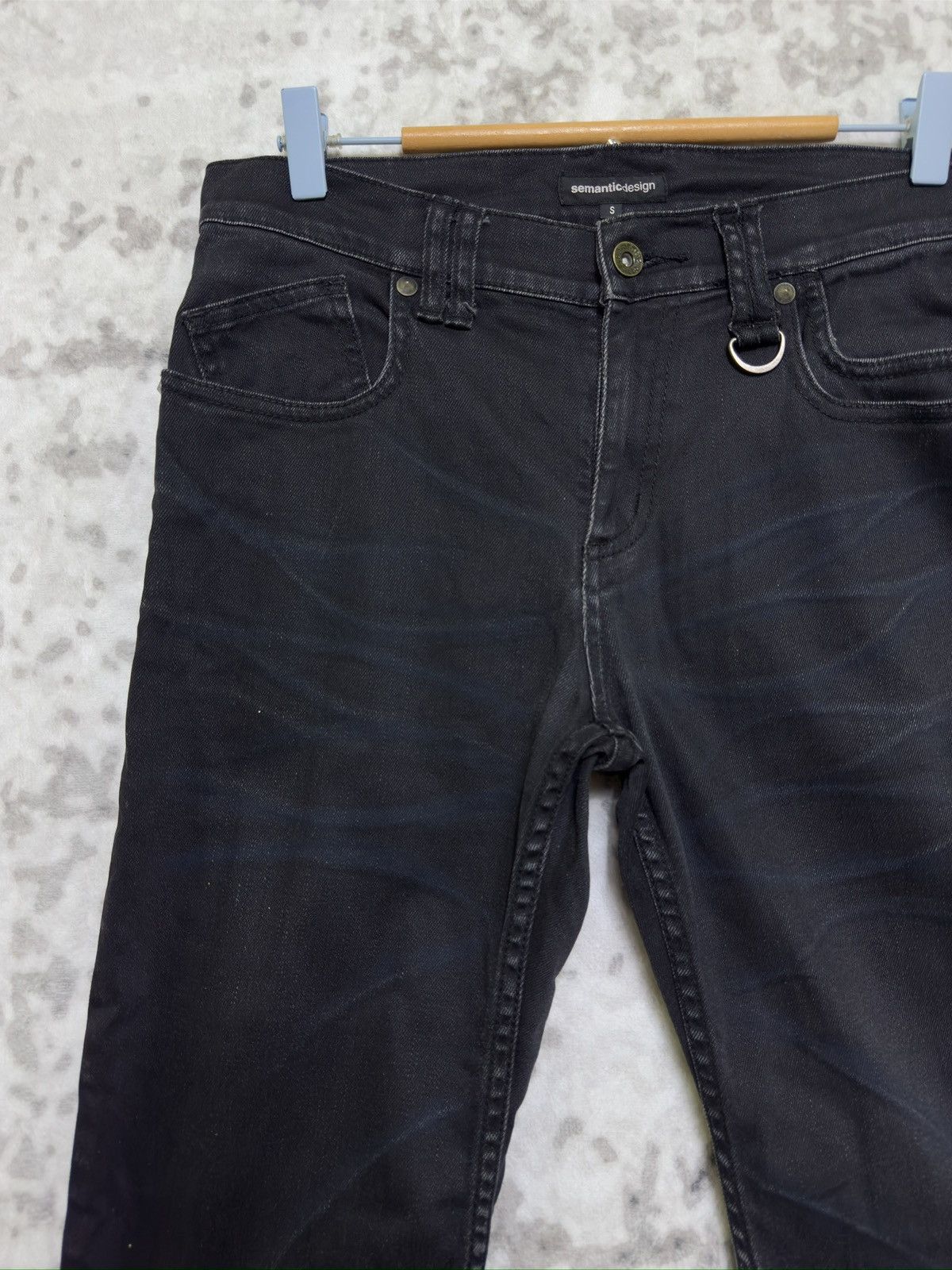 semanticdesign Y2K Semantic Design J Curve Legs Claw Marks Denim Size US 28 / EU 44 - 4 Thumbnail