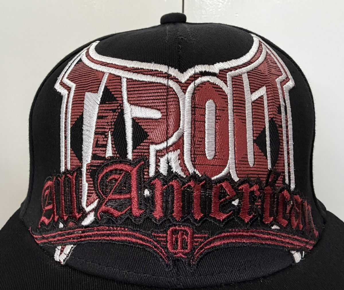 Tapout TAPOUT MMA ALL AMERICAN HAT CAP AFFLICTION UFC VINTAGE Y2K 🆕 Size ONE SIZE - 3 Thumbnail