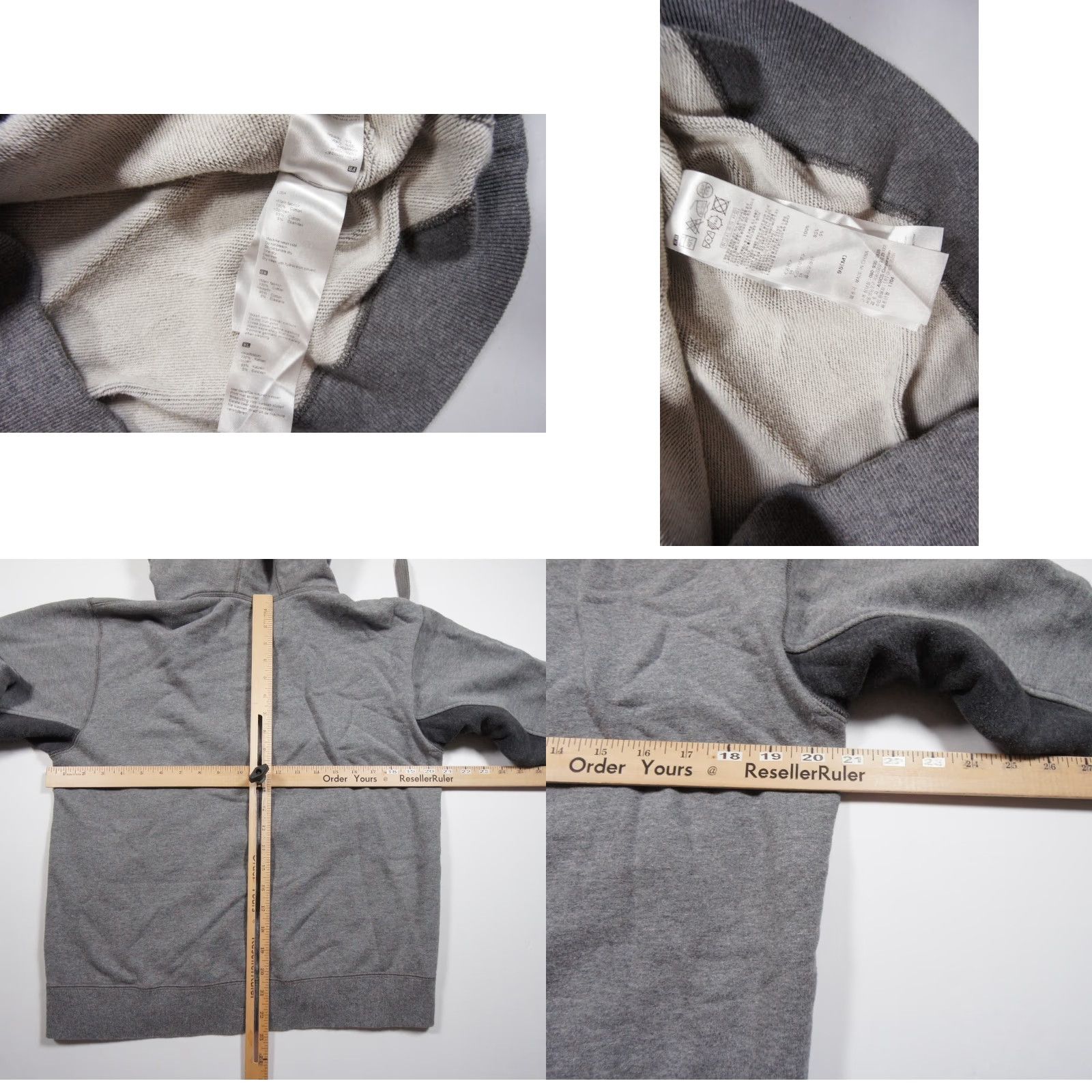 Puma PUMA Onitsuka Tiger Gray Hoodie Adult Medium Long Sleeve Pullover Outdoor Mens Size US M / EU 48-50 / 2 - 8 Thumbnail