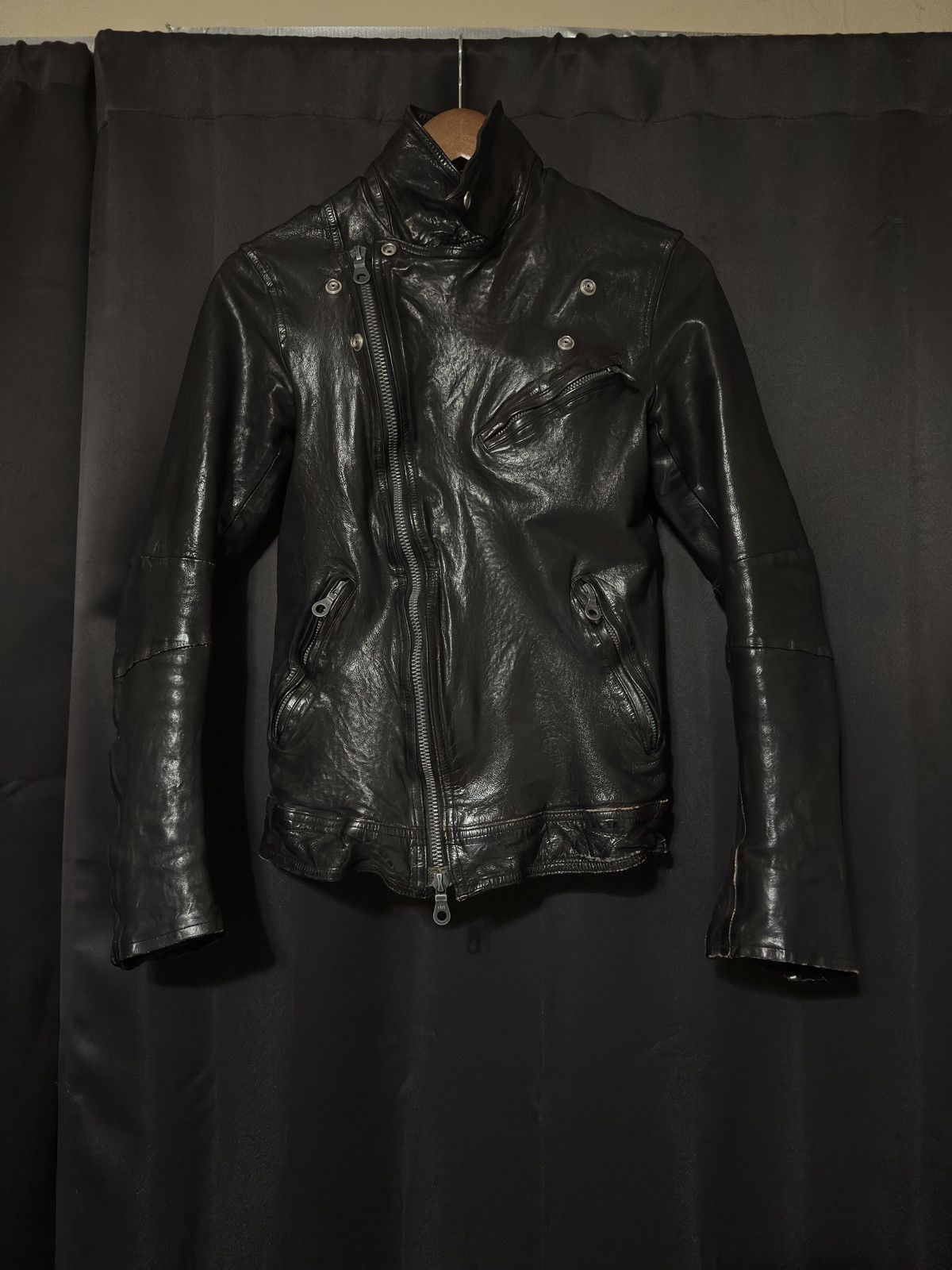 Isamu Katayama Backlash Backlash Leather Riders Jacket 1148-02 Size US S / EU 44-46 / 1 - 4 Thumbnail