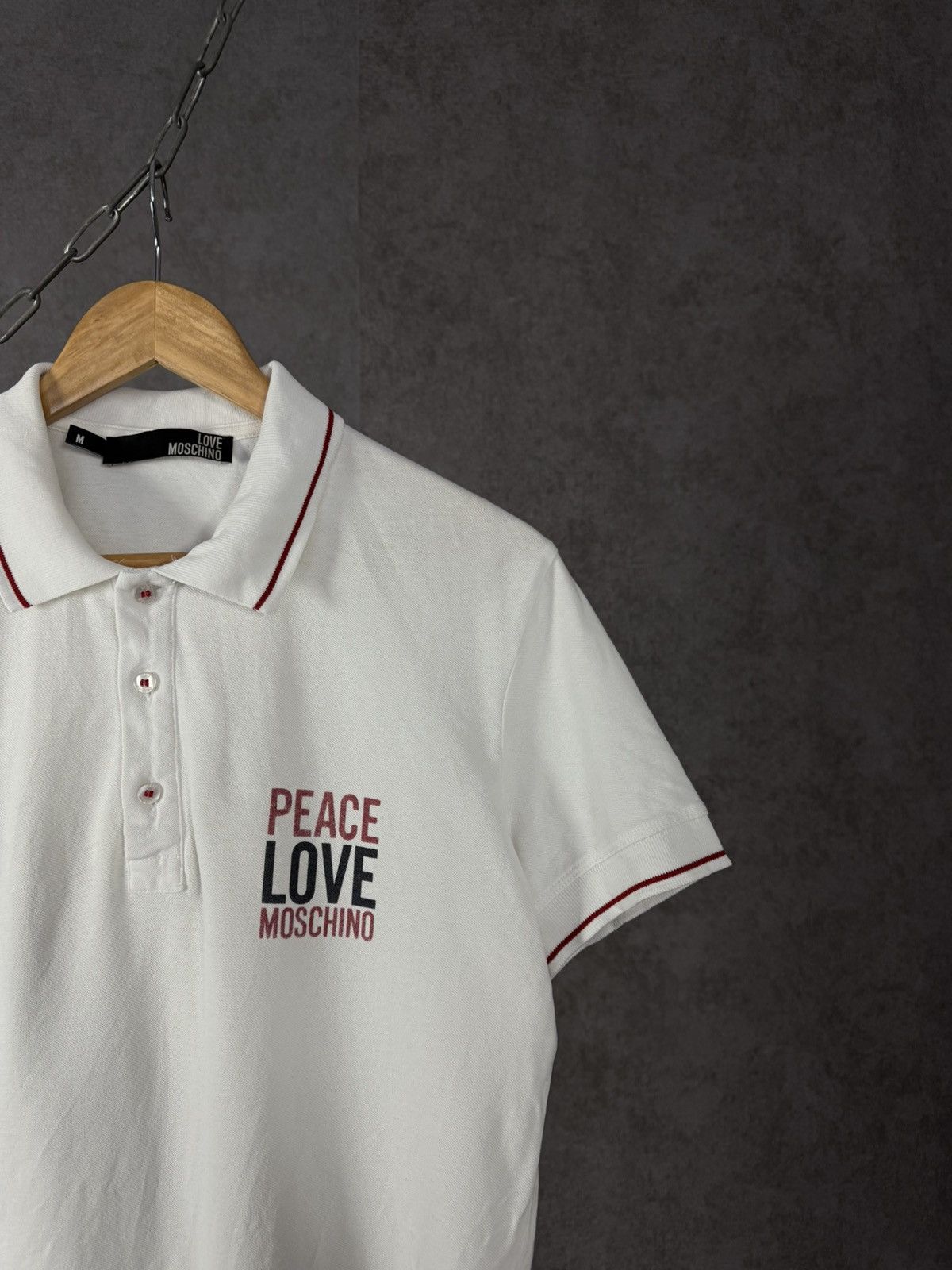 Designer × Moschino Love Moschino luxury designer polo tee Size US S / EU 44-46 / 1 - 2 Thumbnail