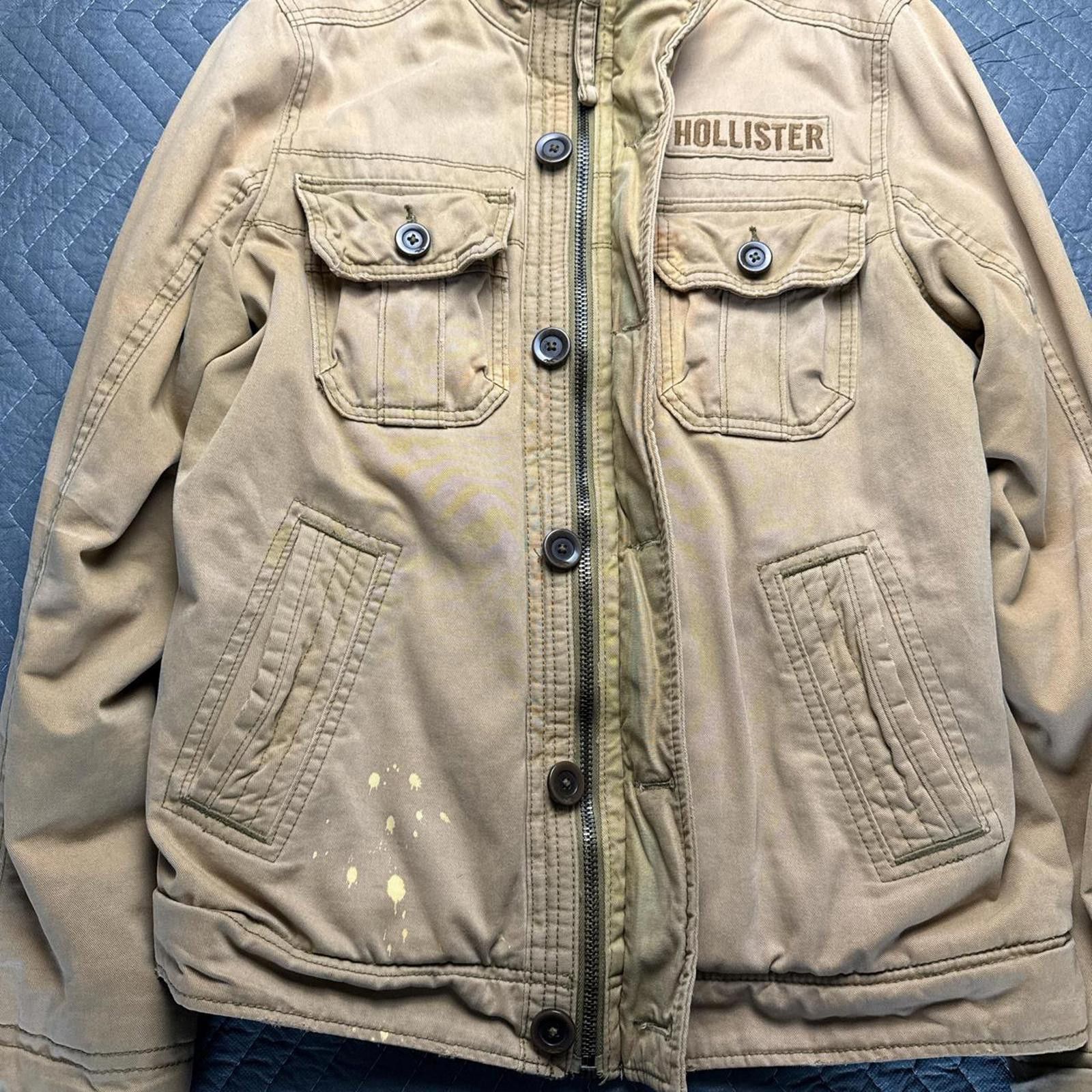 Other Y2K Hollister lined jacket mens medium Size US M / EU 48-50 / 2 - 3 Thumbnail