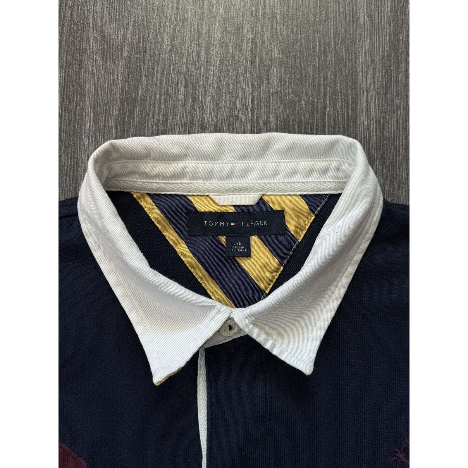 Tommy Hilfiger Vintage Navy Tommy Hilfiger Ralph Lauren style sweatshirt Size US L / EU 52-54 / 3 - 2 Thumbnail
