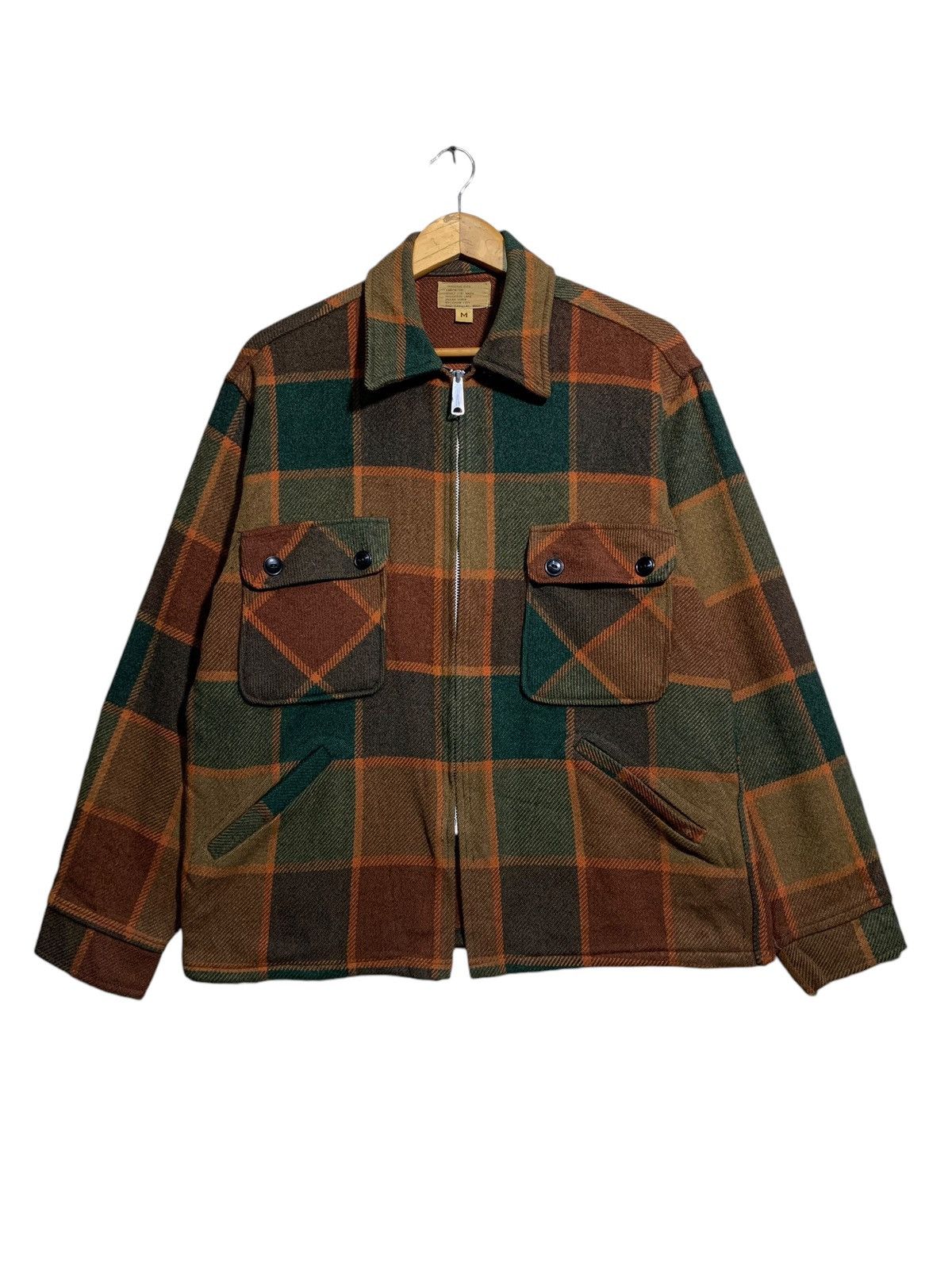 Vintage 🔥TRUE VTG MACKINAW CITY TARTANS ZIPPER JACKETS Size US M / EU 48-50 / 2 - 1 Thumbnail