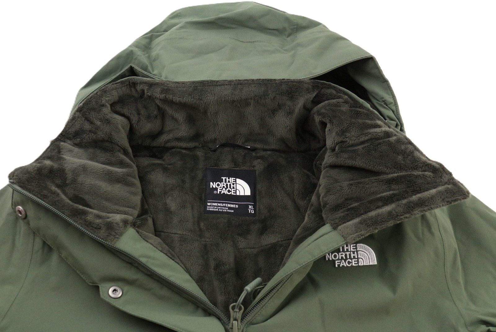 The North Face INLUX XL Hooded Padded Lined Dryvent Green Jacket 79735 Size XL / US 12-14 / IT 48-50 - 5 Thumbnail