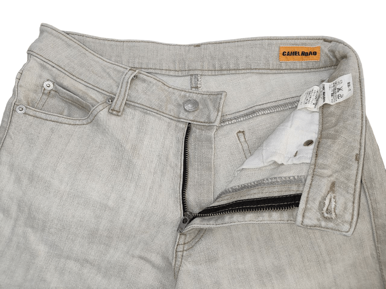 Japanese Brand Camel Road Flare Denim Size 28" / US 6 / IT 42 - 4 Thumbnail