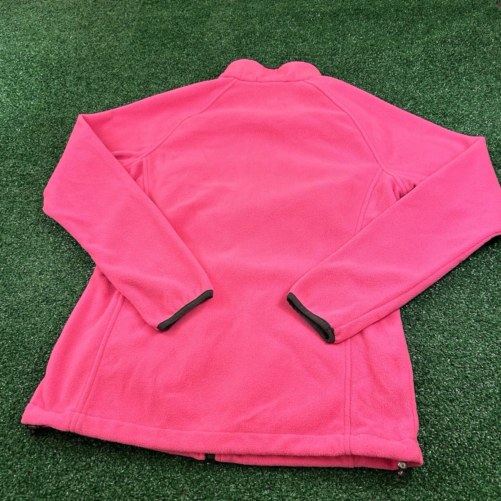 New Balance New Balance Sweatshirt Womens Medium Pink Full Zip Fleece Outdoor Comfy Size M / US 6-8 / IT 42-44 - 4 Thumbnail