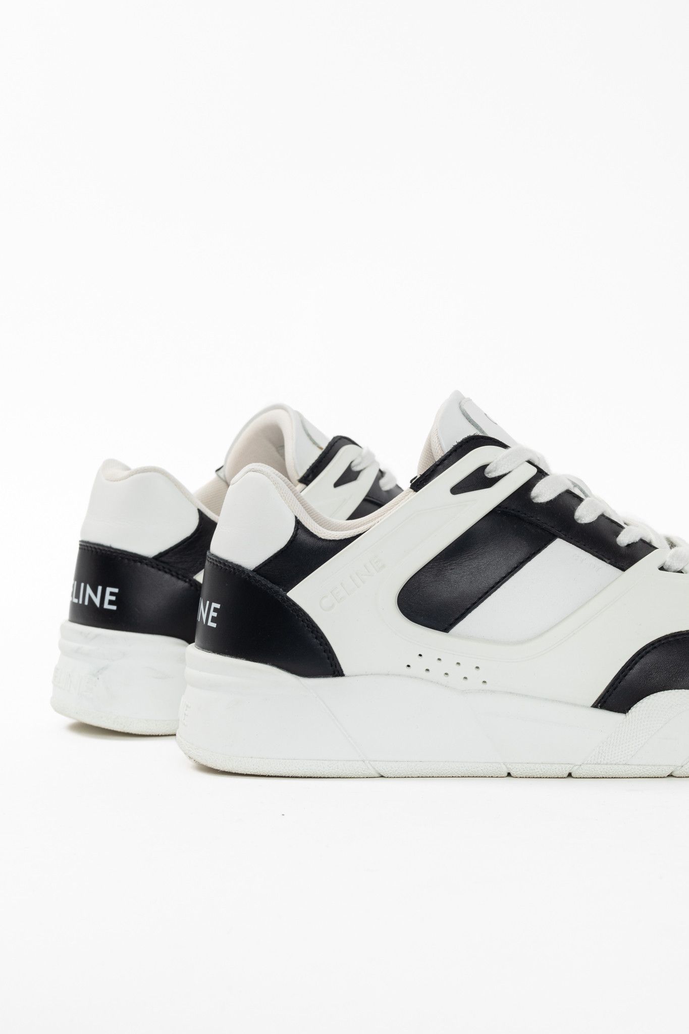 Celine Celine CT-07 Calfskin Low Lace-Up Trainers Size US 10.5 / EU 43-44 - 7 Thumbnail