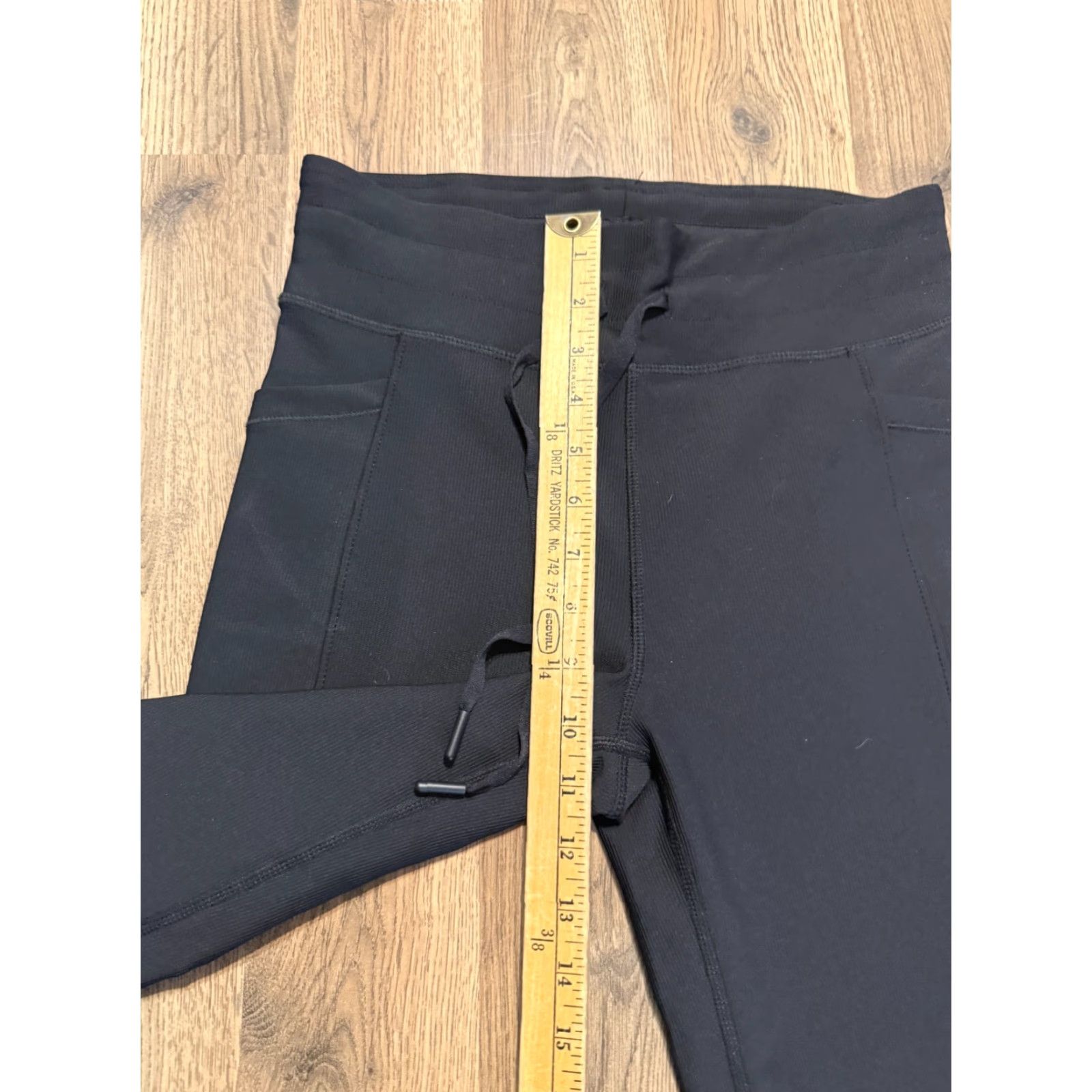 Vintage 32 Degree Cool Pants Women's Small Black Flared Drawstring Athletic Wear Pants Size 28" / US 6 / IT 42 - 7 Thumbnail