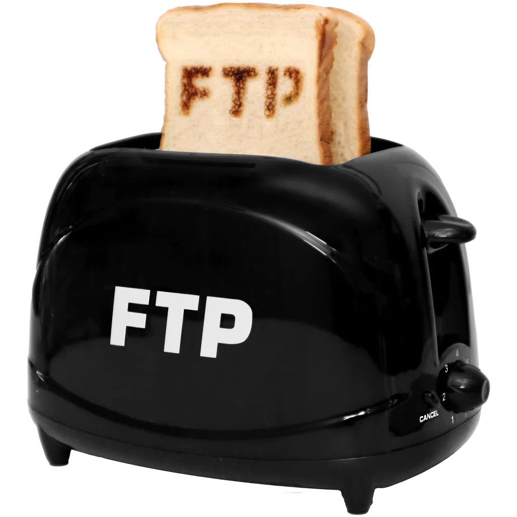 Pre-owned Fuck The Population Ftp Toaster In Black