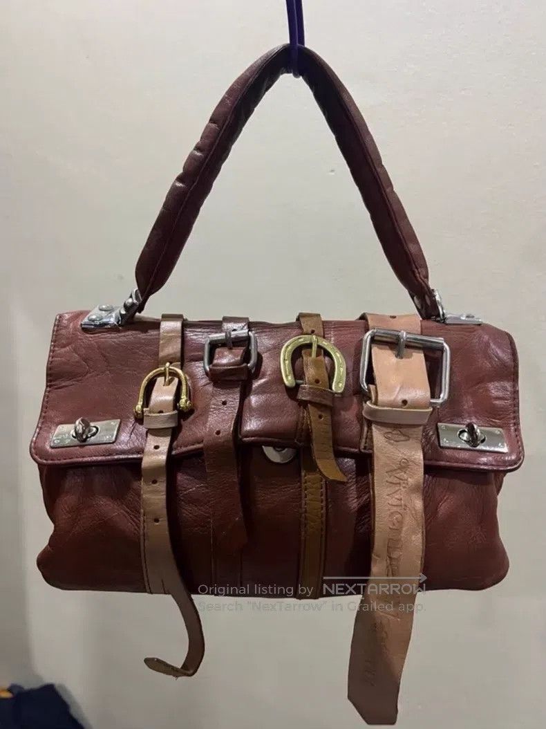 Vivienne Westwood Vivienne Westwood Accordian handbag, tan brown Size ONE SIZE - 1 Thumbnail