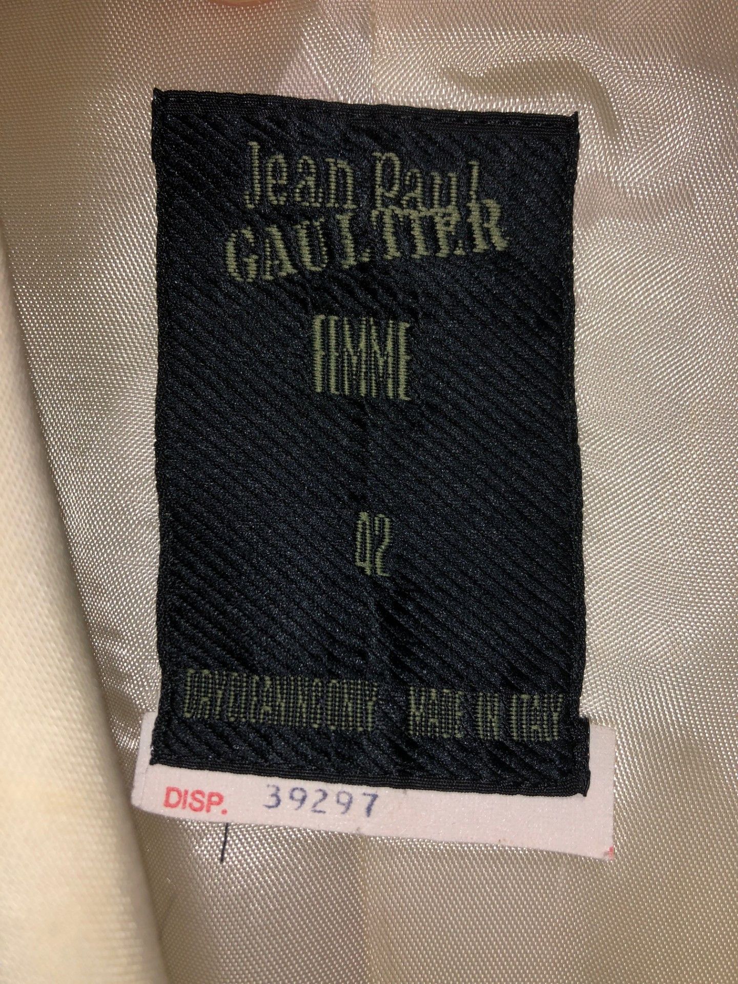 Jean Paul Gaultier Zipped Embellished Cut Out 1989 Jacket Size M / US 6-8 / IT 42-44 - 8 Thumbnail