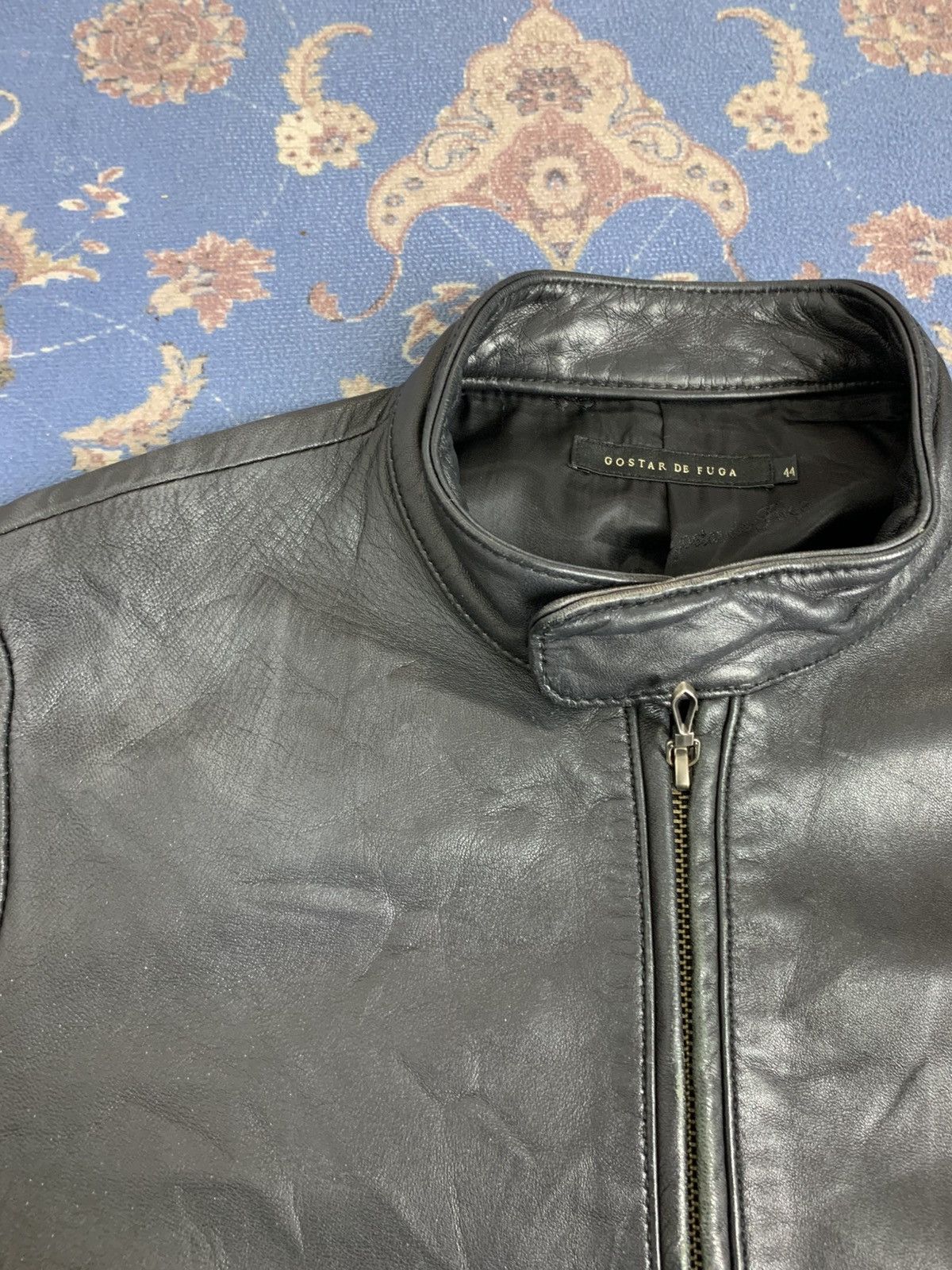 GOSTAR DE FUGA Gosta de Fuga Apocalypse Leather Jacket Size US S / EU 44-46 / 1 - 11 Thumbnail