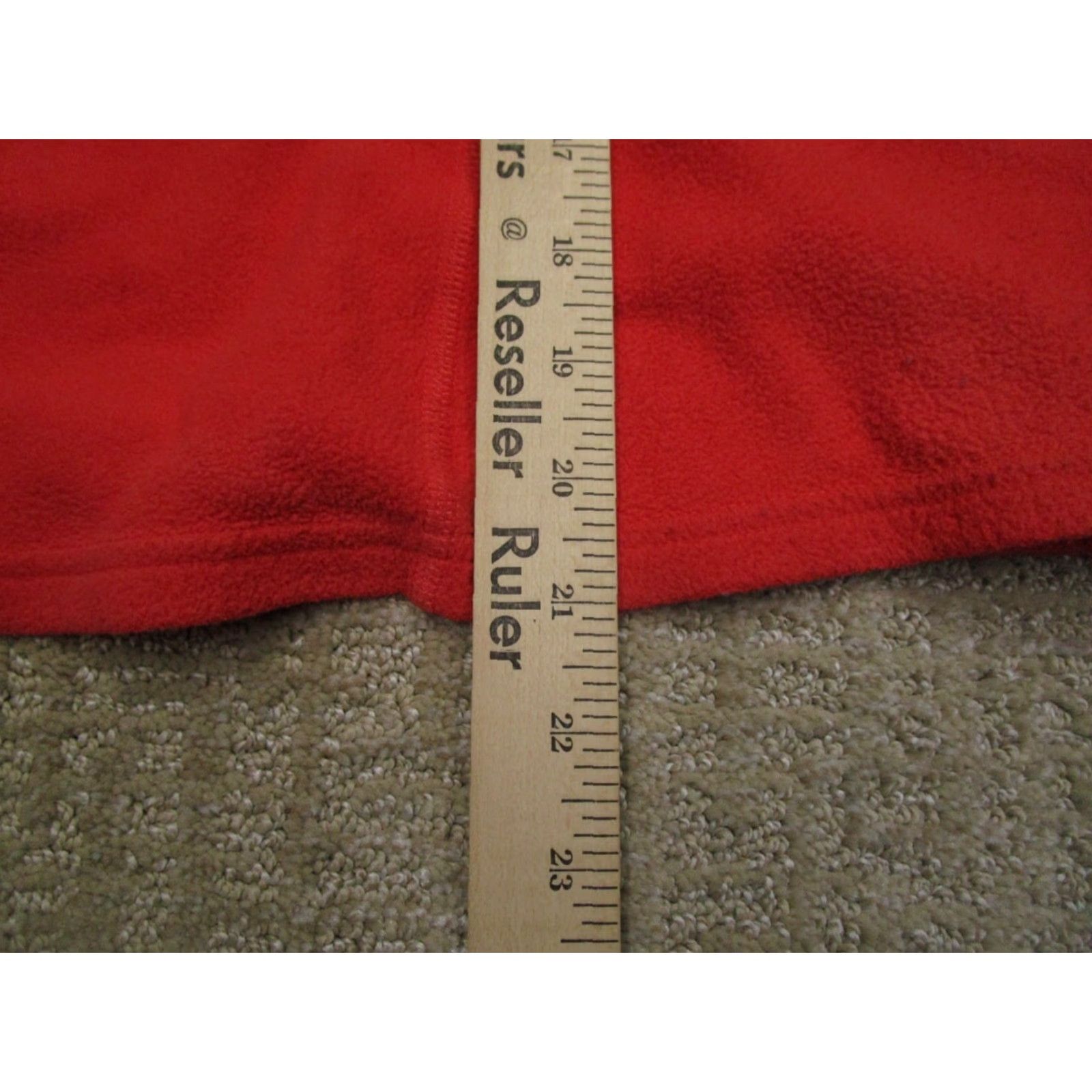 The North Face The North Face Pullover Womens Small Orange Fleece 1/4 Zip Mock Neck Sweatshirt Outdoor Classic Geometric Logo Mens Size S / US 4 / IT 40 - 6 Thumbnail
