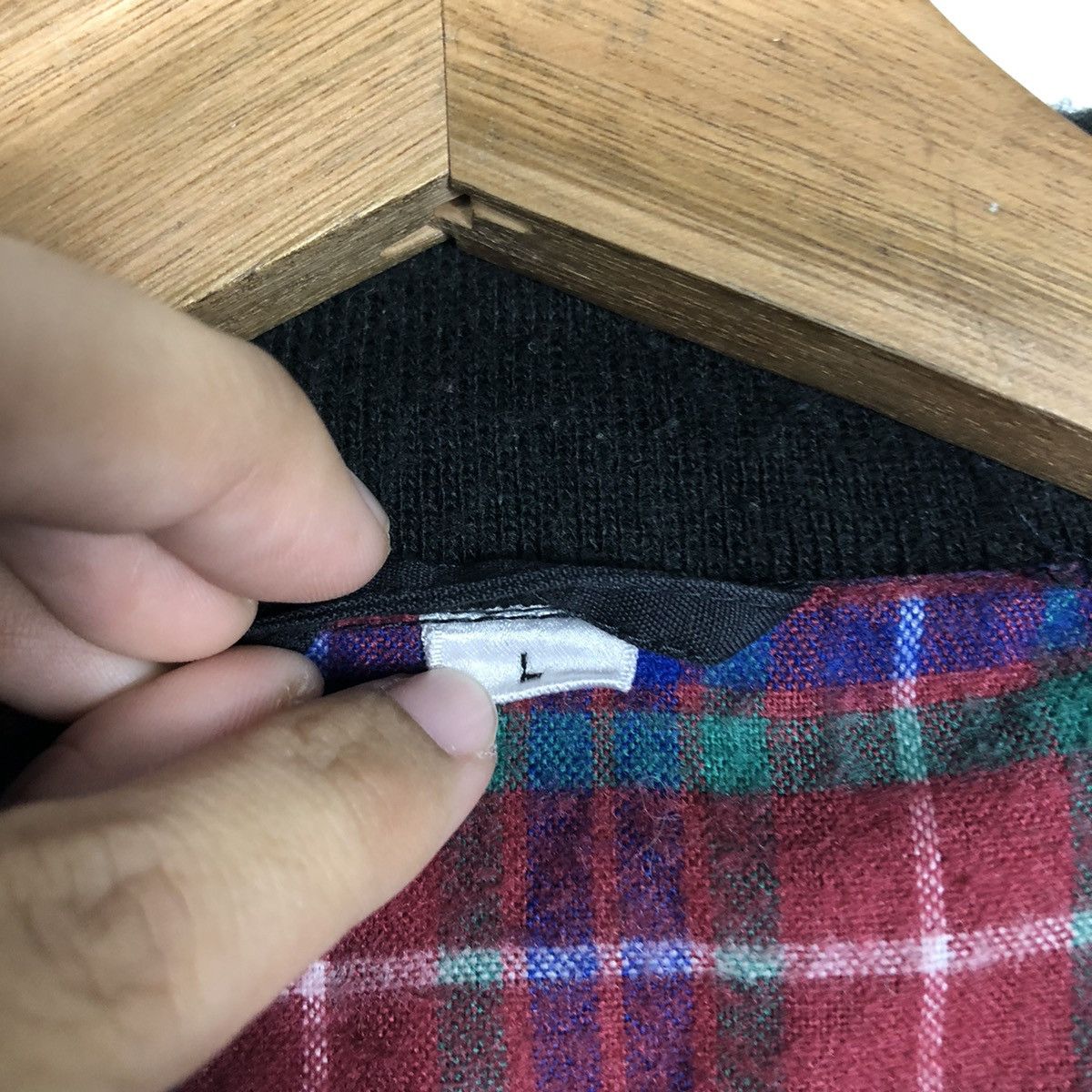Japanese Brand 📌Vintage Bomber Jacket Blanket Lining Issey Miyake Size US L / EU 52-54 / 3 - 19 Thumbnail