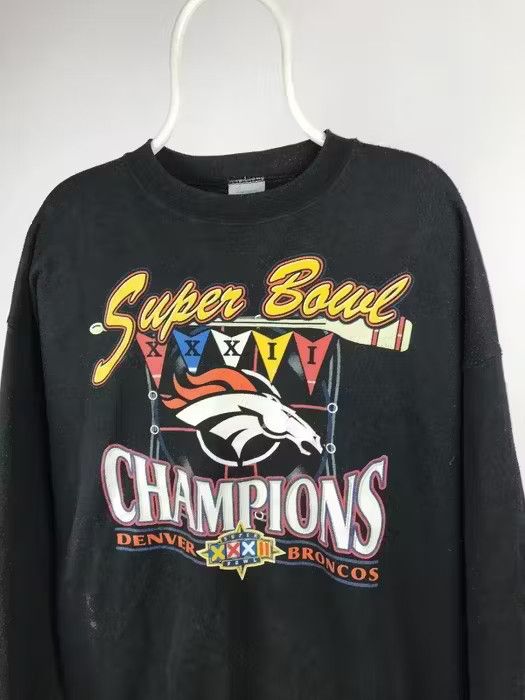 Band Tees Vintage super bowl 1998 Denver Broncos sweatshirt size XL Size US XL / EU 56 / 4 - 2 Thumbnail