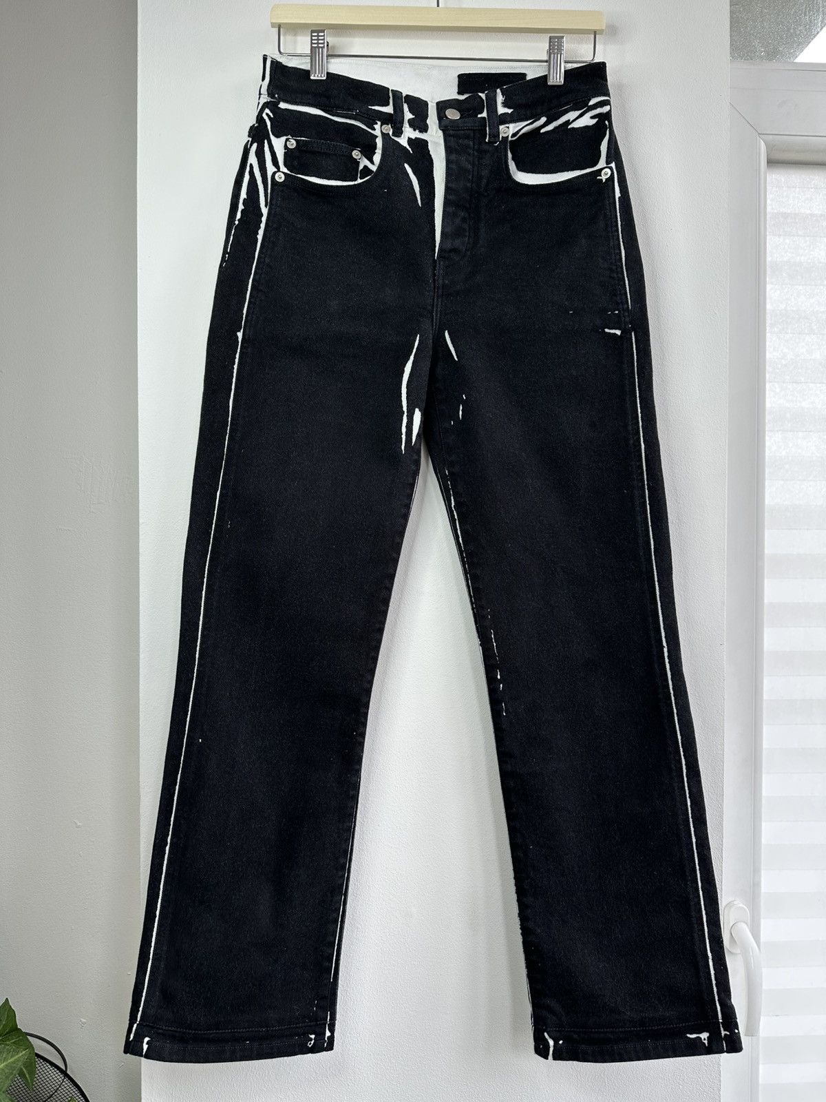 Proenza Schouler Proenza Schouler Ryman straight jeans paint Size 26" / US 2 / IT 38 - 2 Thumbnail