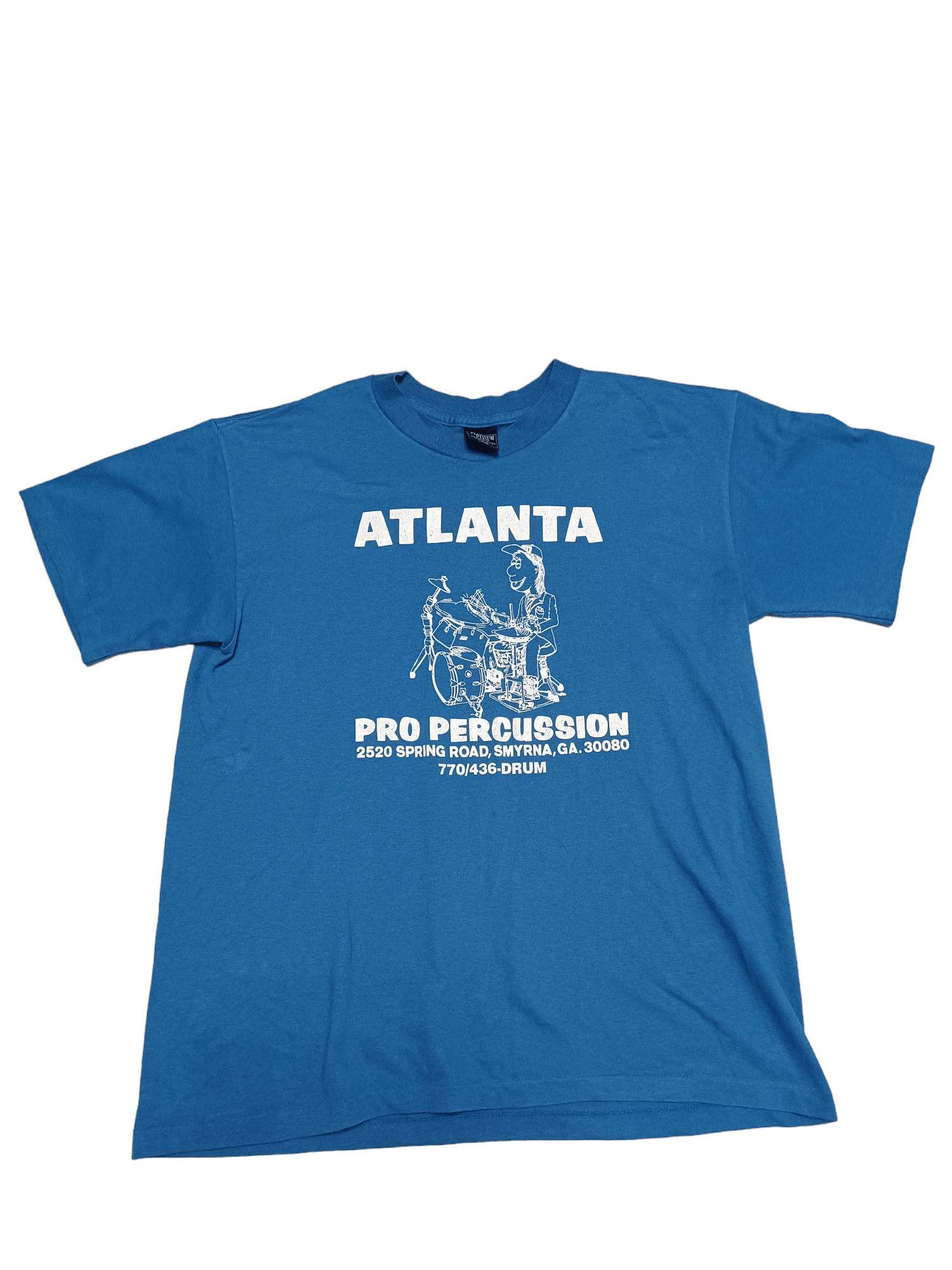 Other 90S OR EVEN 80S FANTASTIC MADE IN USA ATLANTA DRUMMERS TEE Size US L / EU 52-54 / 3 - 1 Thumbnail