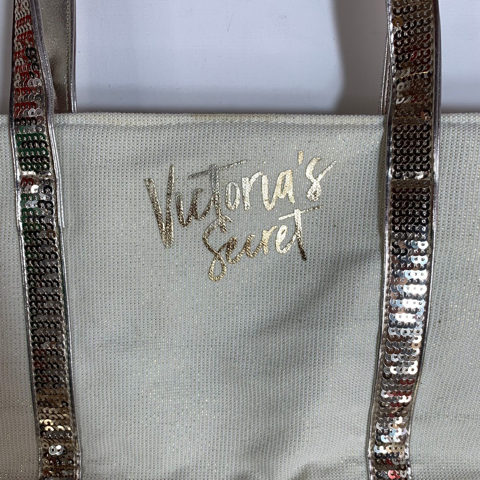 Victoria's Secret Victoria's Secret Women's Tote Sequined Shopper Bags Size ONE SIZE - 10 Thumbnail