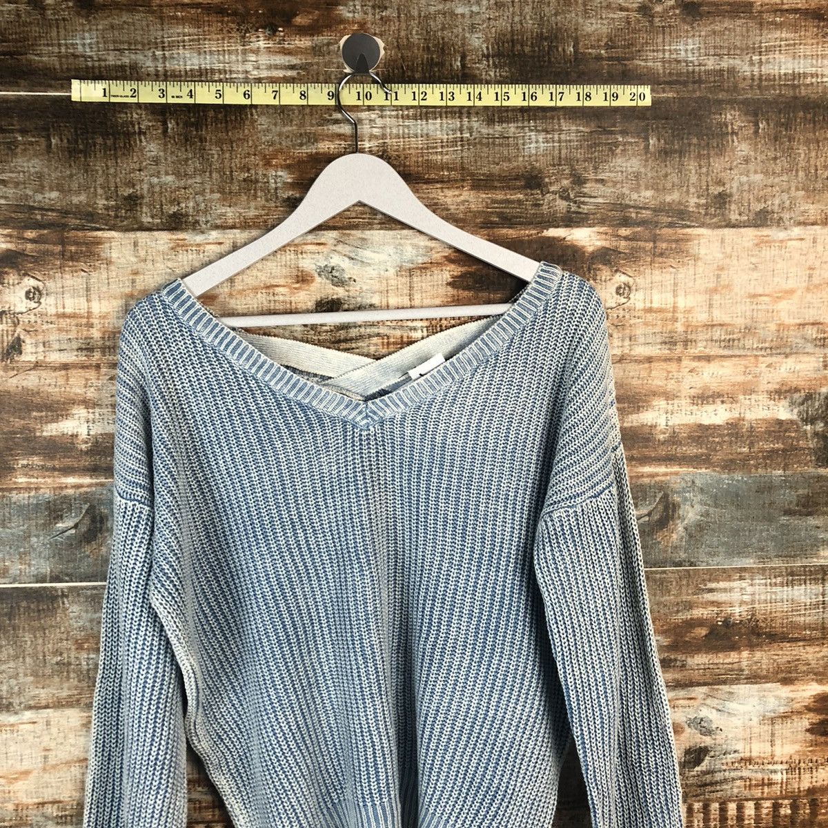 Homespun Knitwear × Japanese Brand Joky Gal Blue faded Knitwear #A1984 Size M / US 6-8 / IT 42-44 - 2 Thumbnail