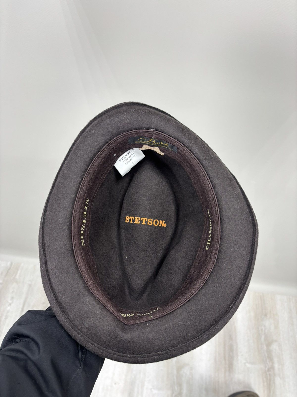 Stetson Mens wool hat Stetson Size S Color Brown Size ONE SIZE - 8 Thumbnail