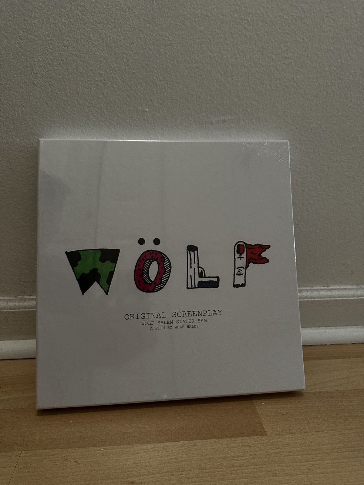 image of Golf Wang x Tyler The Creator Wolf Tyler The Creator 10 Year Vinyl Set in White, Men's